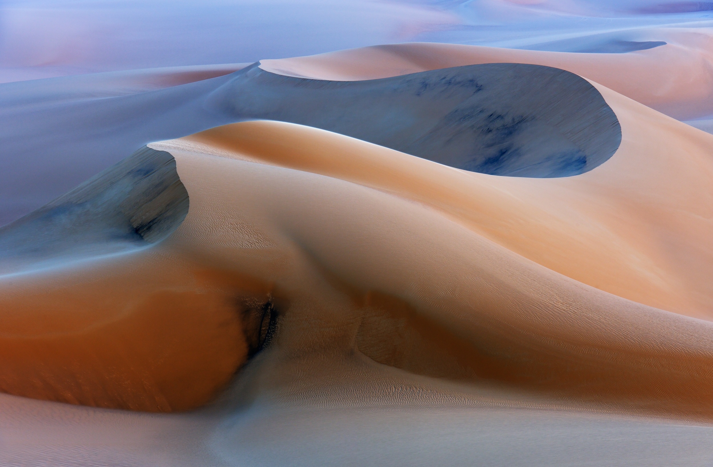 Desert Dune Landscape Nature Sand 2500x1640