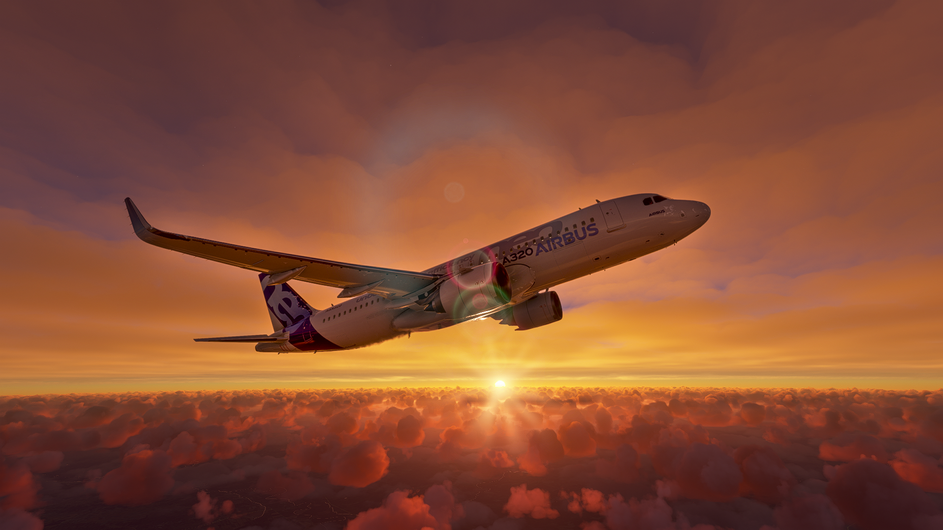 Microsoft Flight Simulator Planes Sky 1920x1080