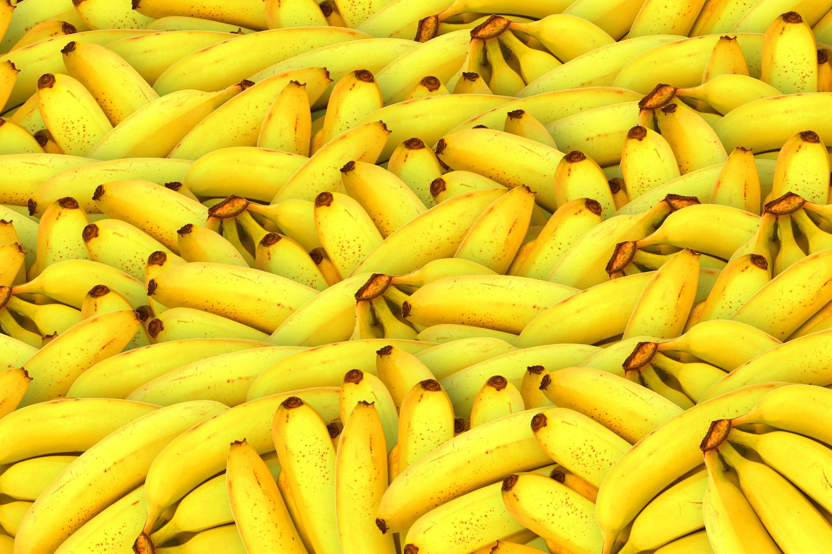 Bananas Bunch Of Bananas Food Fruit Yellow 3500x2333
