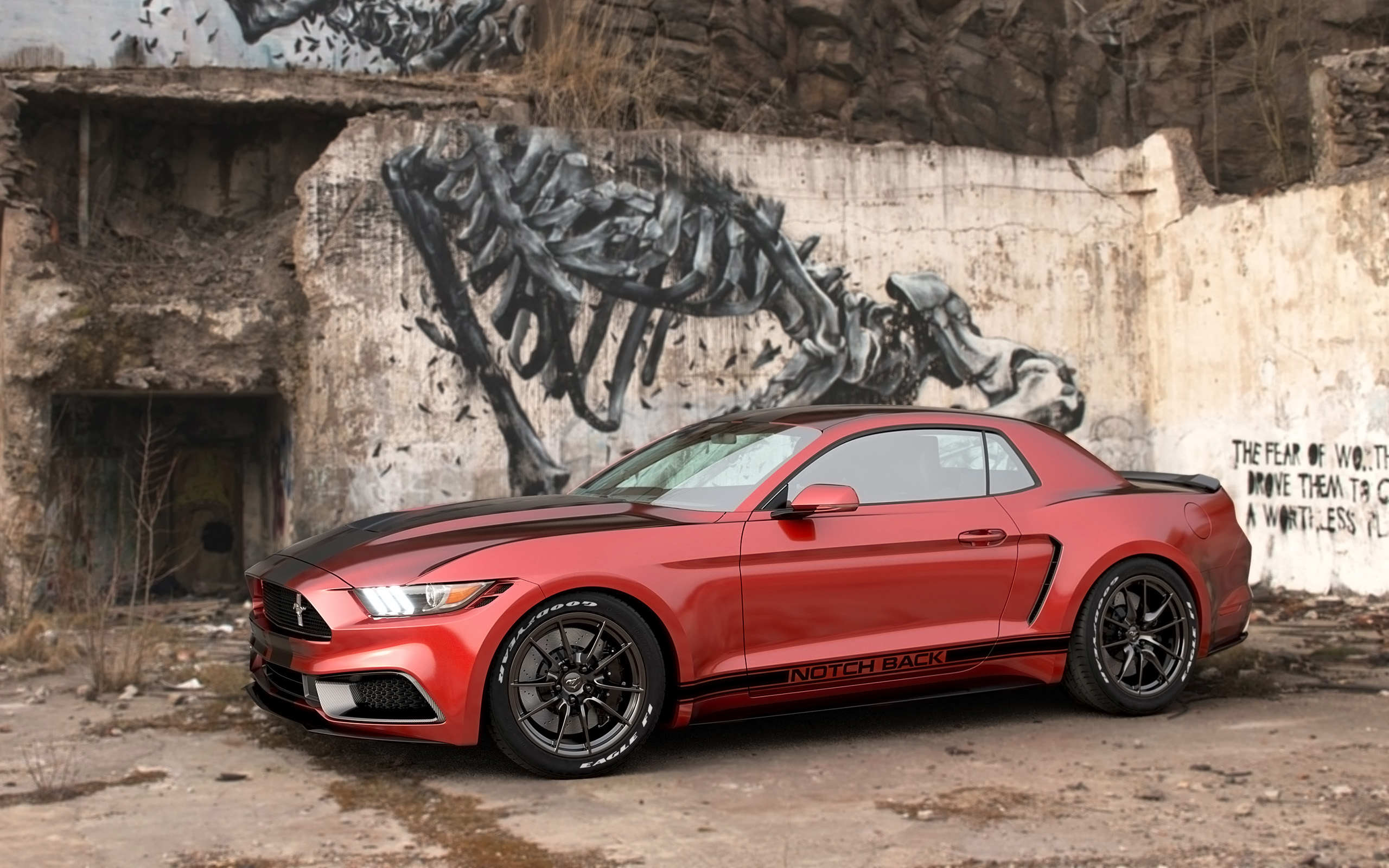 Car Ford Ford Mustang Ford Mustang Notchback Muscle Car Vehicle 2560x1600