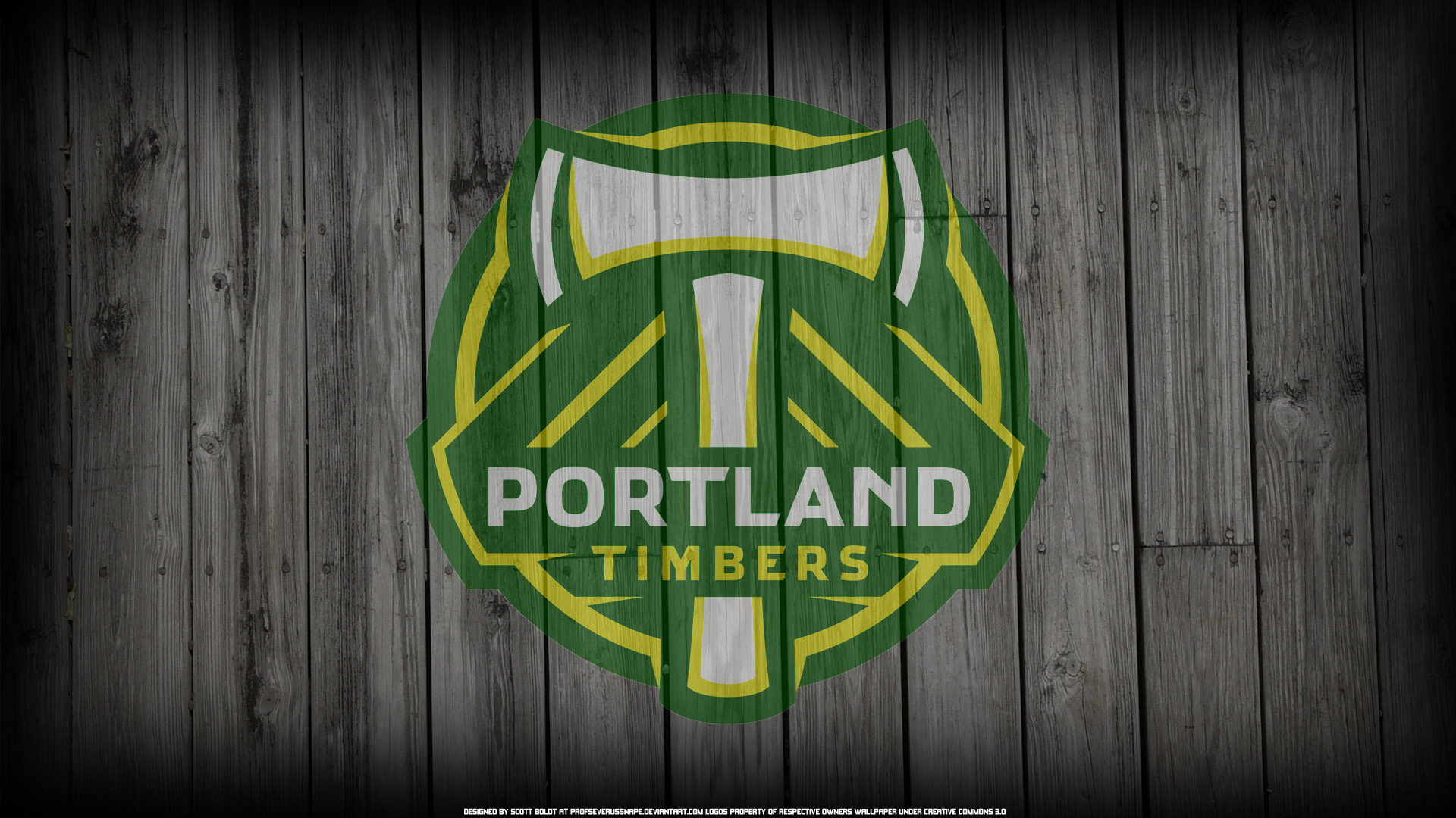 Emblem Logo Mls Portland Timbers Soccer 1920x1080