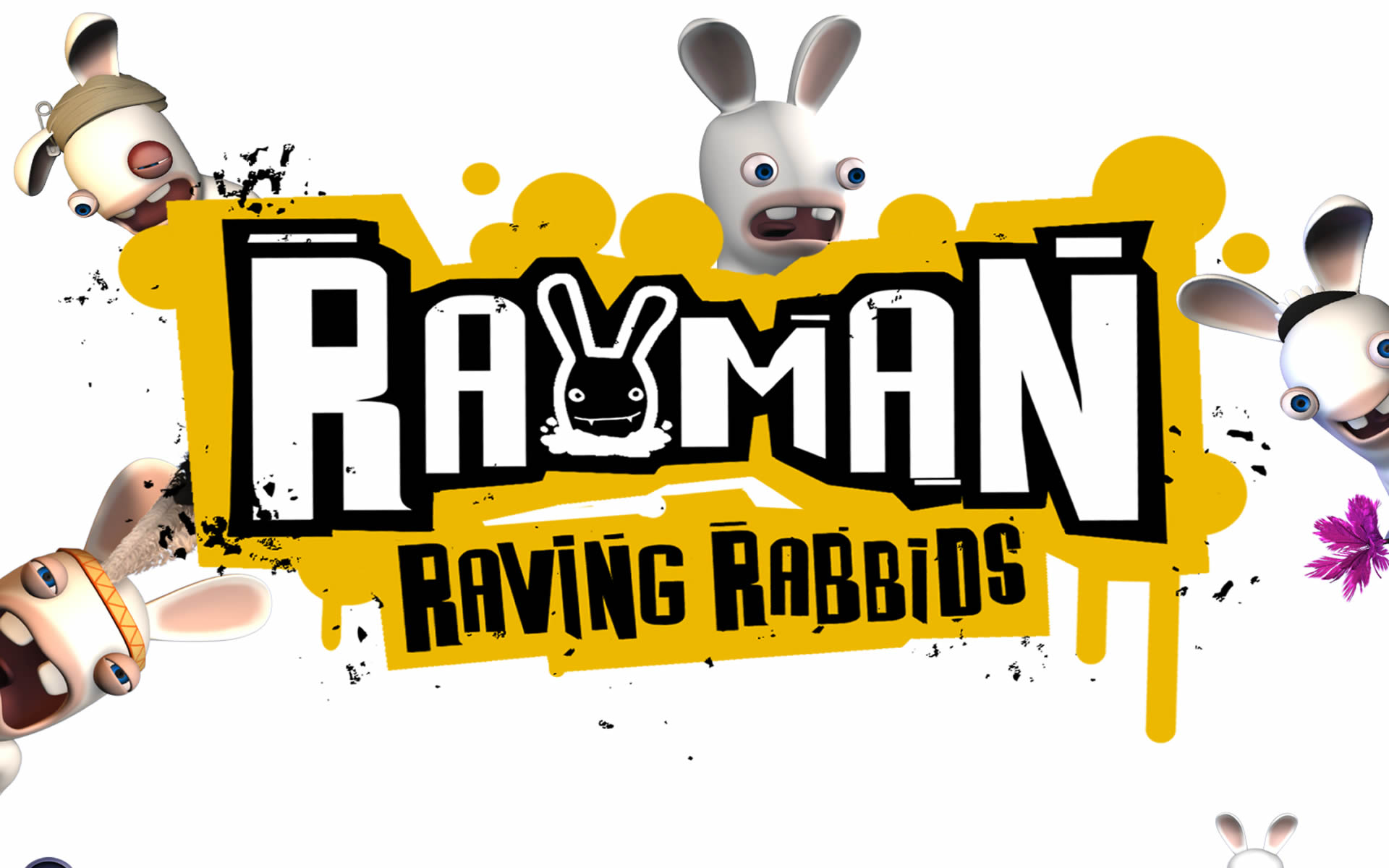 Rayman Raving Rabbids 1920x1200