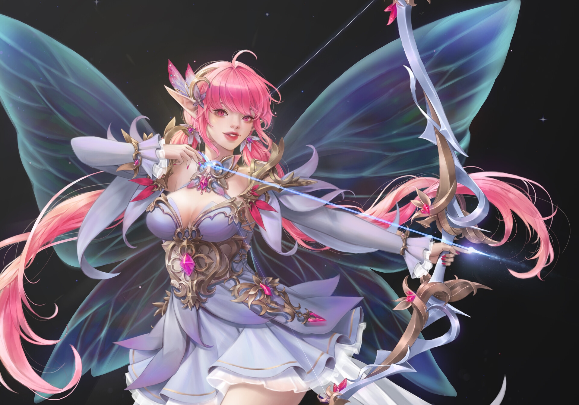 Archer Bow Fairy Wings 1920x1346