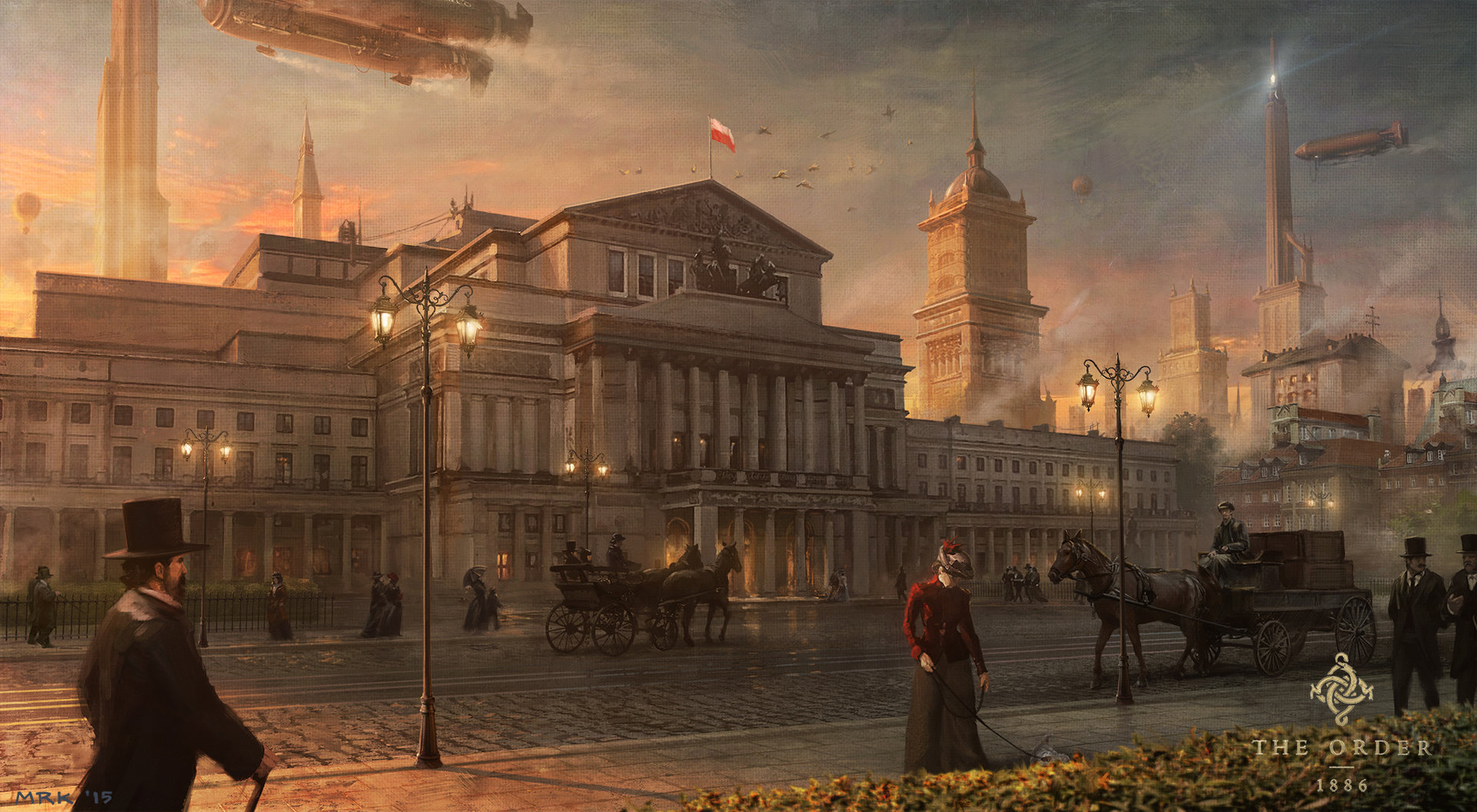 The Order 1886 Video Games Artwork PlayStation 4 City Poland 1920x1056