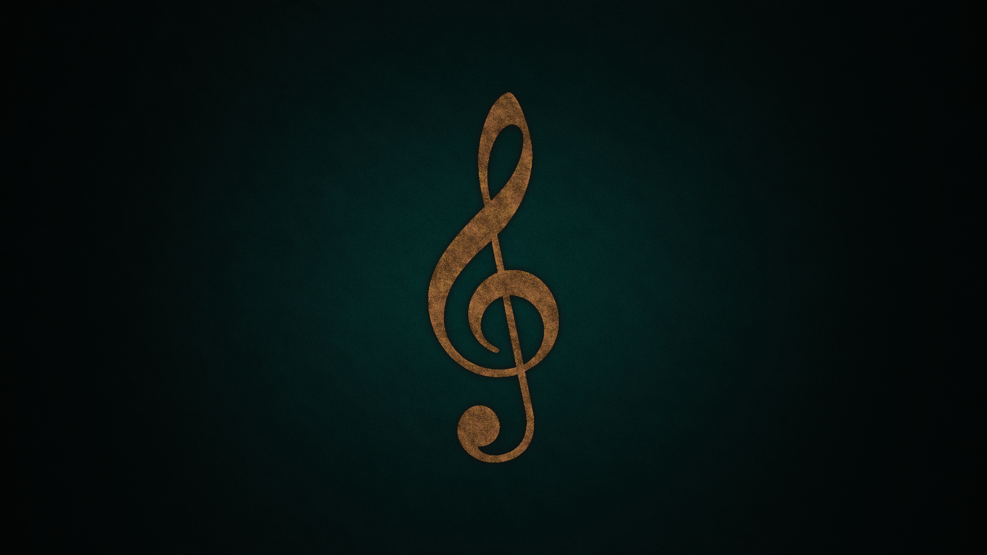 Musical Note Treble Clef 4000x2250