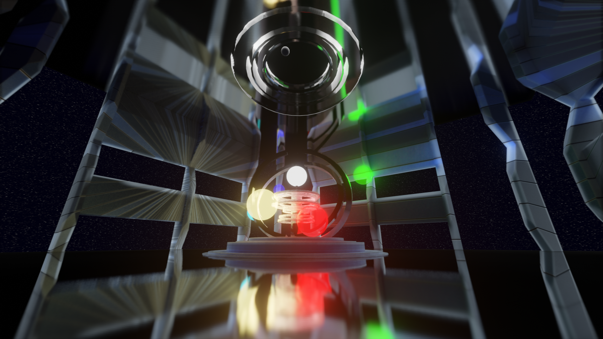 Science Fiction 3D Abstract Blender Stars Time 3D Graphics 1920x1080