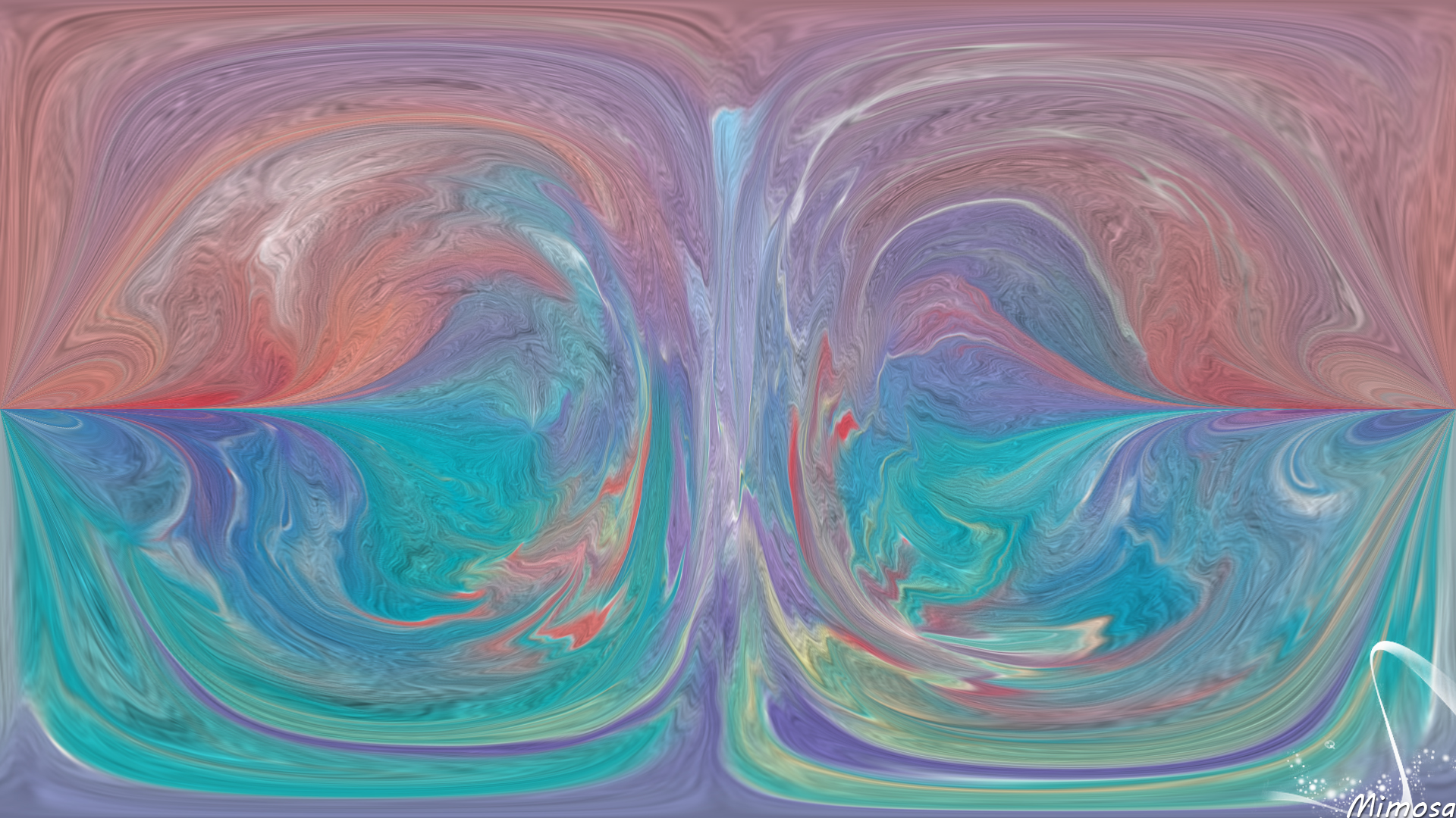 Abstract Artistic Colors Digital Art Marble 1920x1080