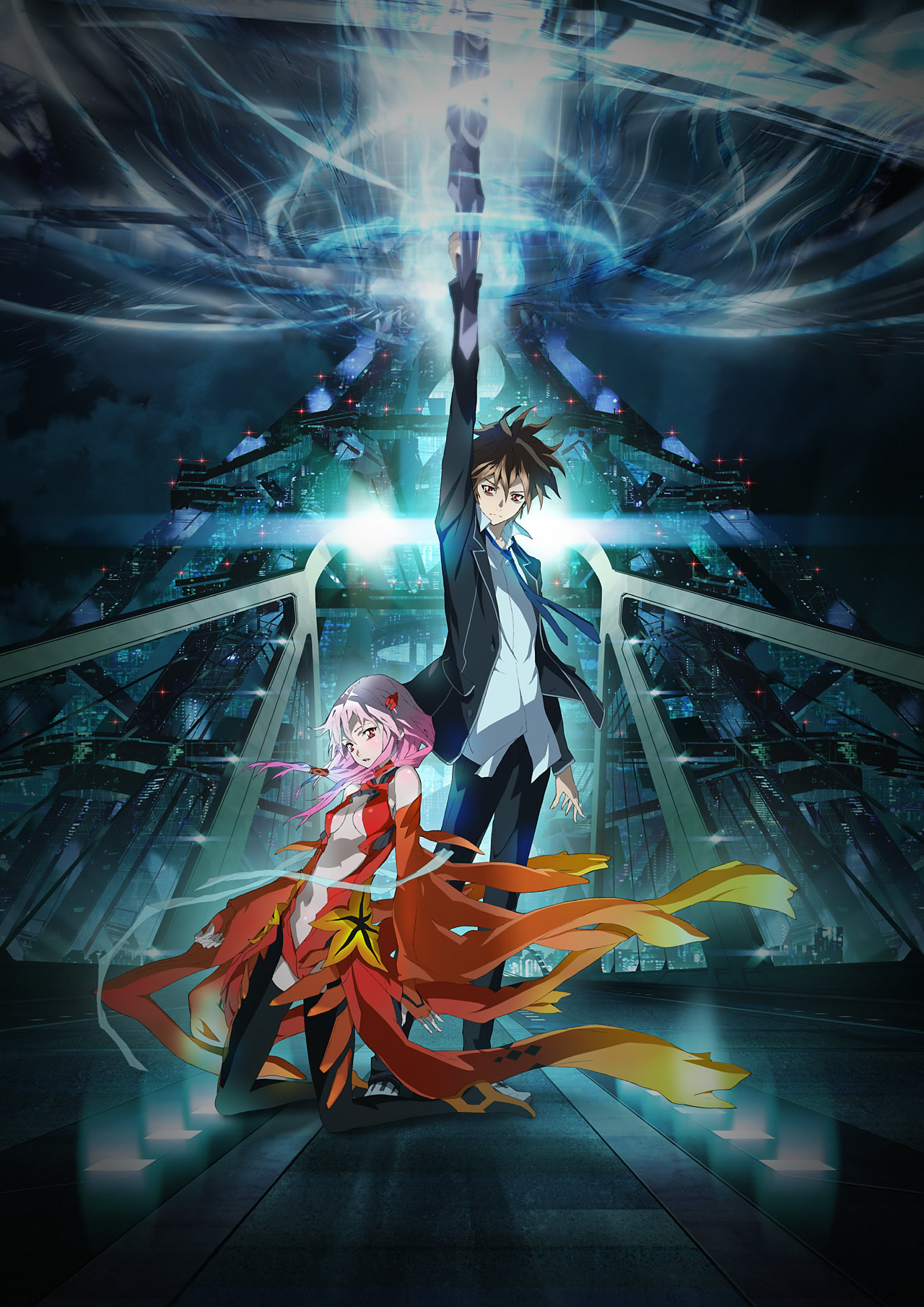 Guilty Crown Anime Portrait Display Yuzuriha Inori Ouma Shuu 1280x1810