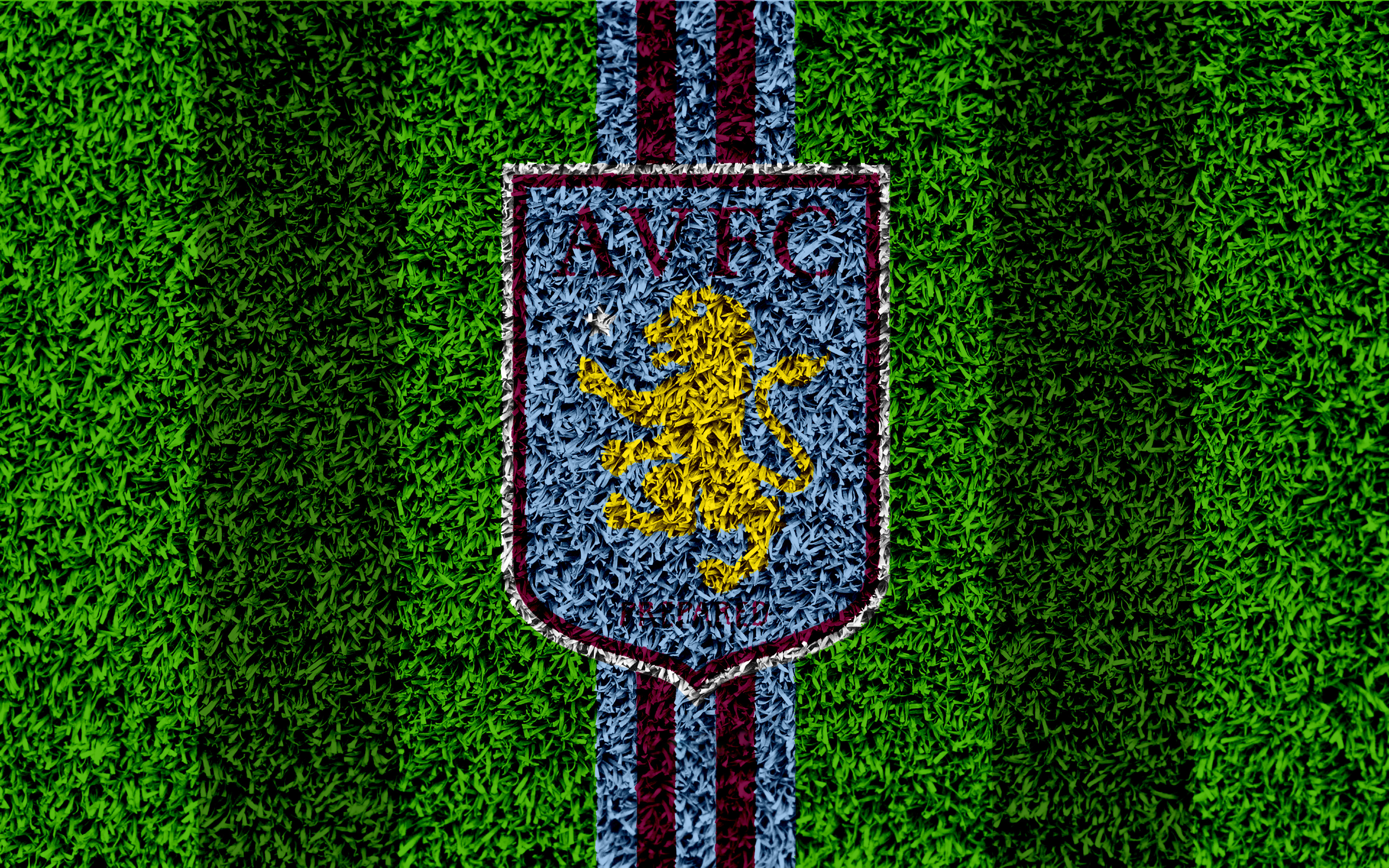 Aston Villa F C Emblem Logo Soccer Wallpaper Resolution 3840x2400 Id 1106120 Wallha Com
