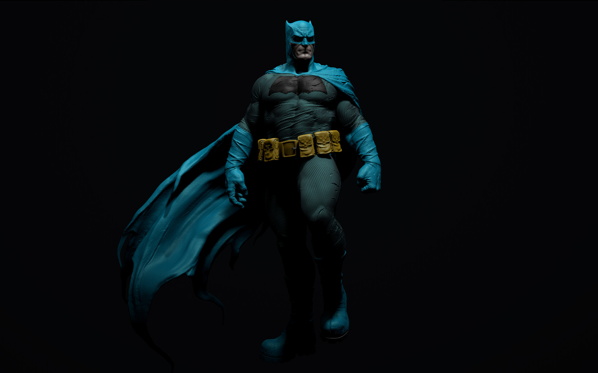 Batman The Dark Knight Artwork Digital 1920x1197