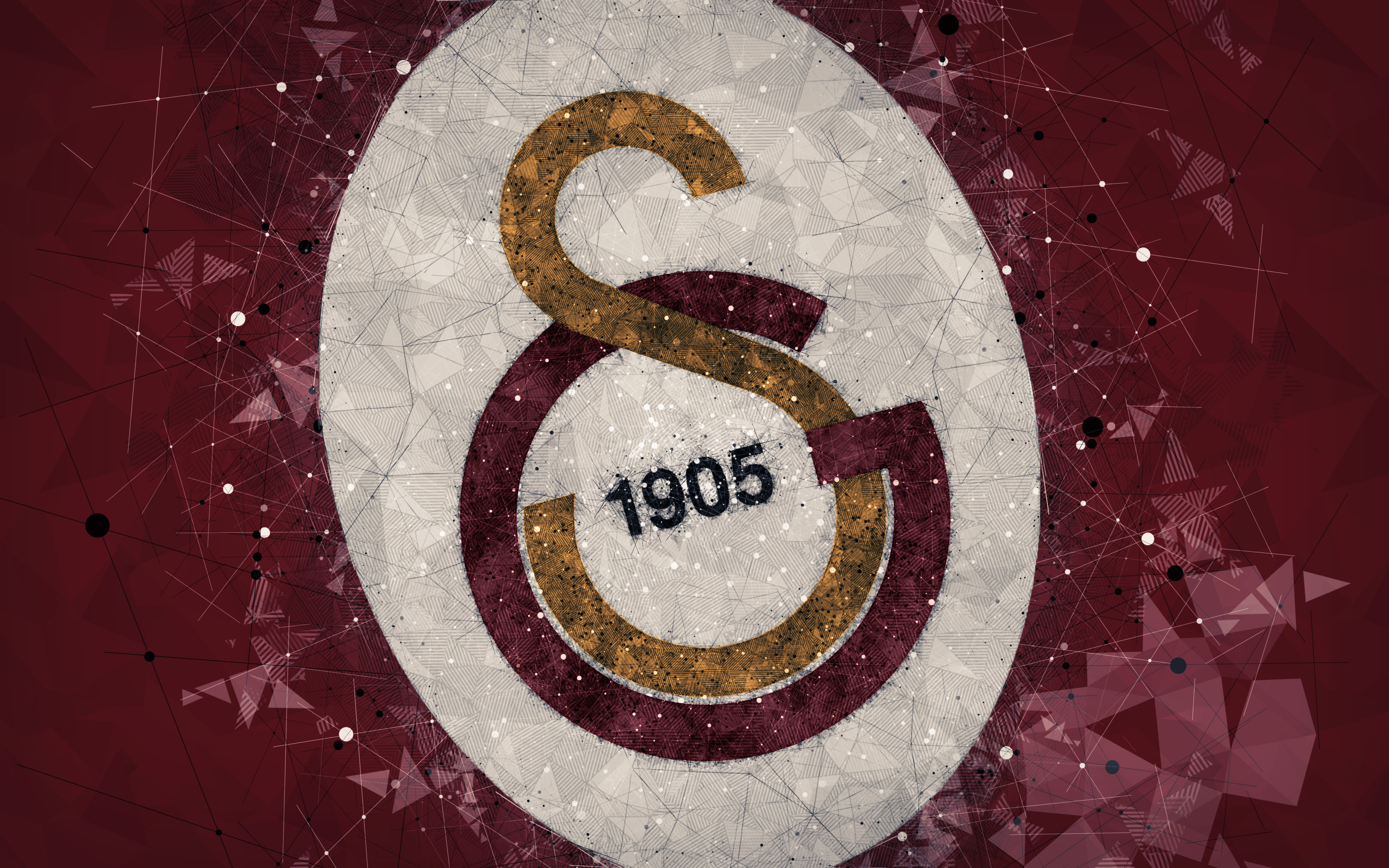 Emblem Galatasaray S K Logo Soccer 3840x2400