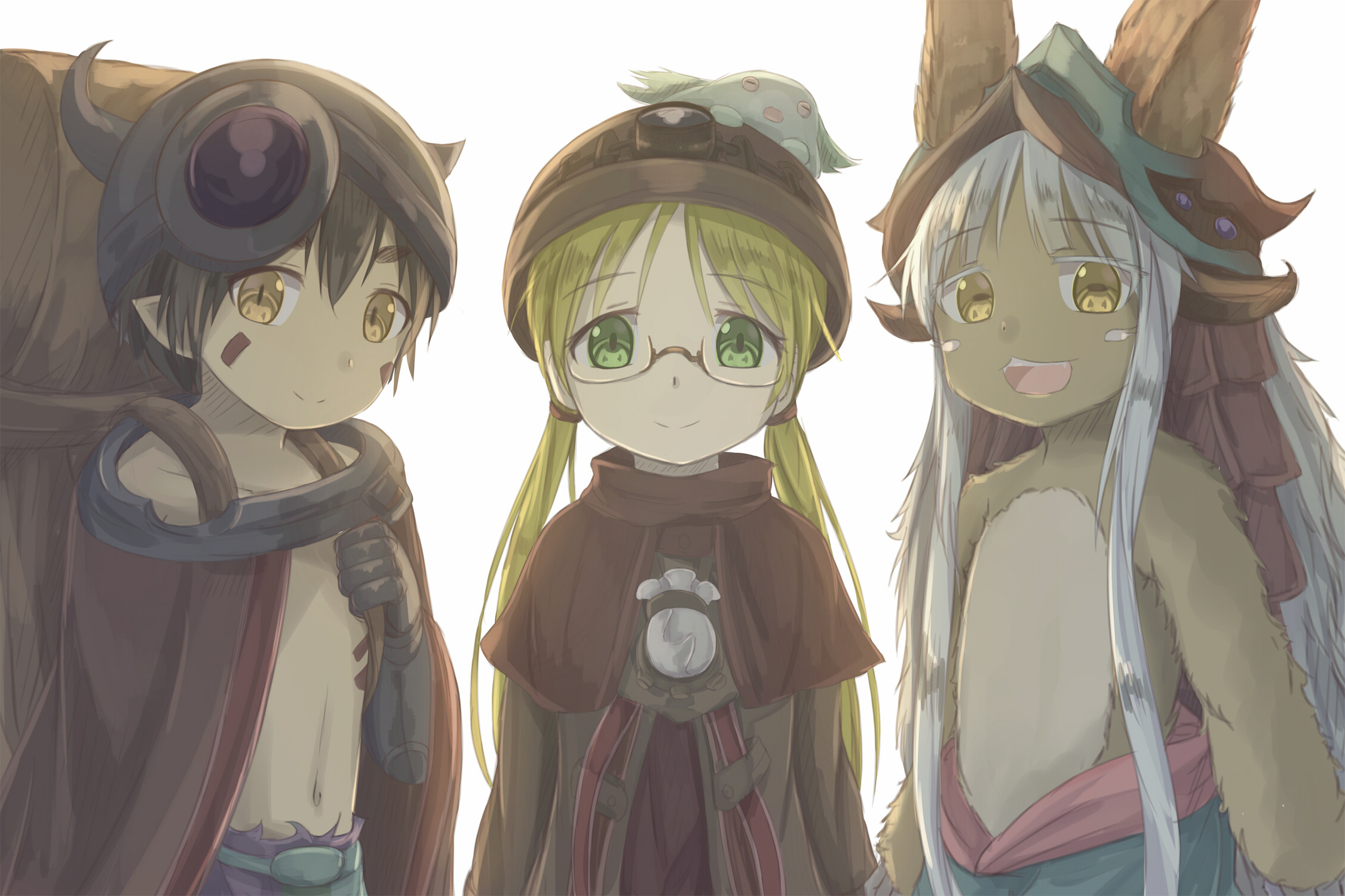 Nanachi Made In Abyss Regu Made In Abyss Riko Made In Abyss 2251x1500
