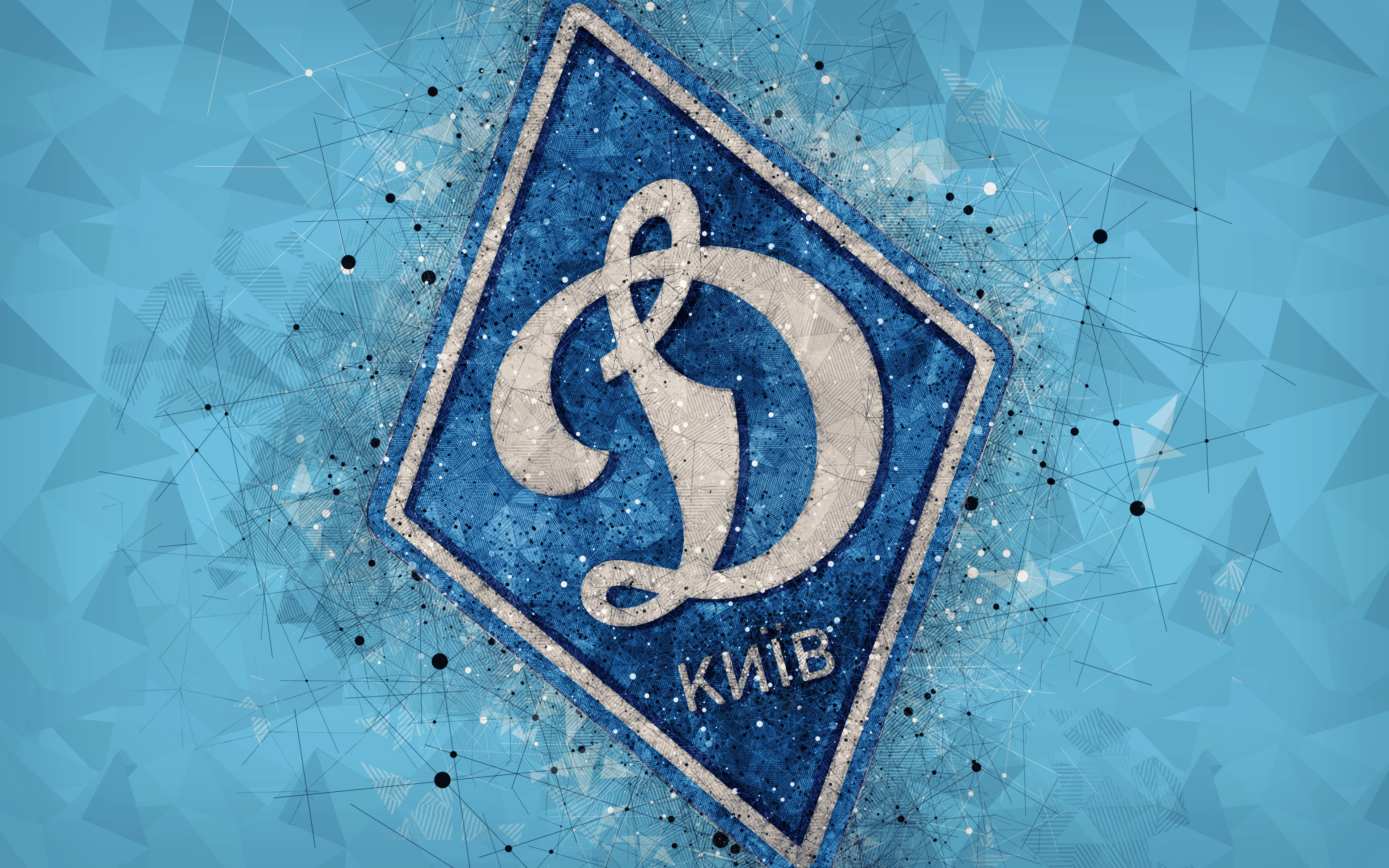 Emblem Fc Dynamo Kyiv Logo Soccer 3840x2400