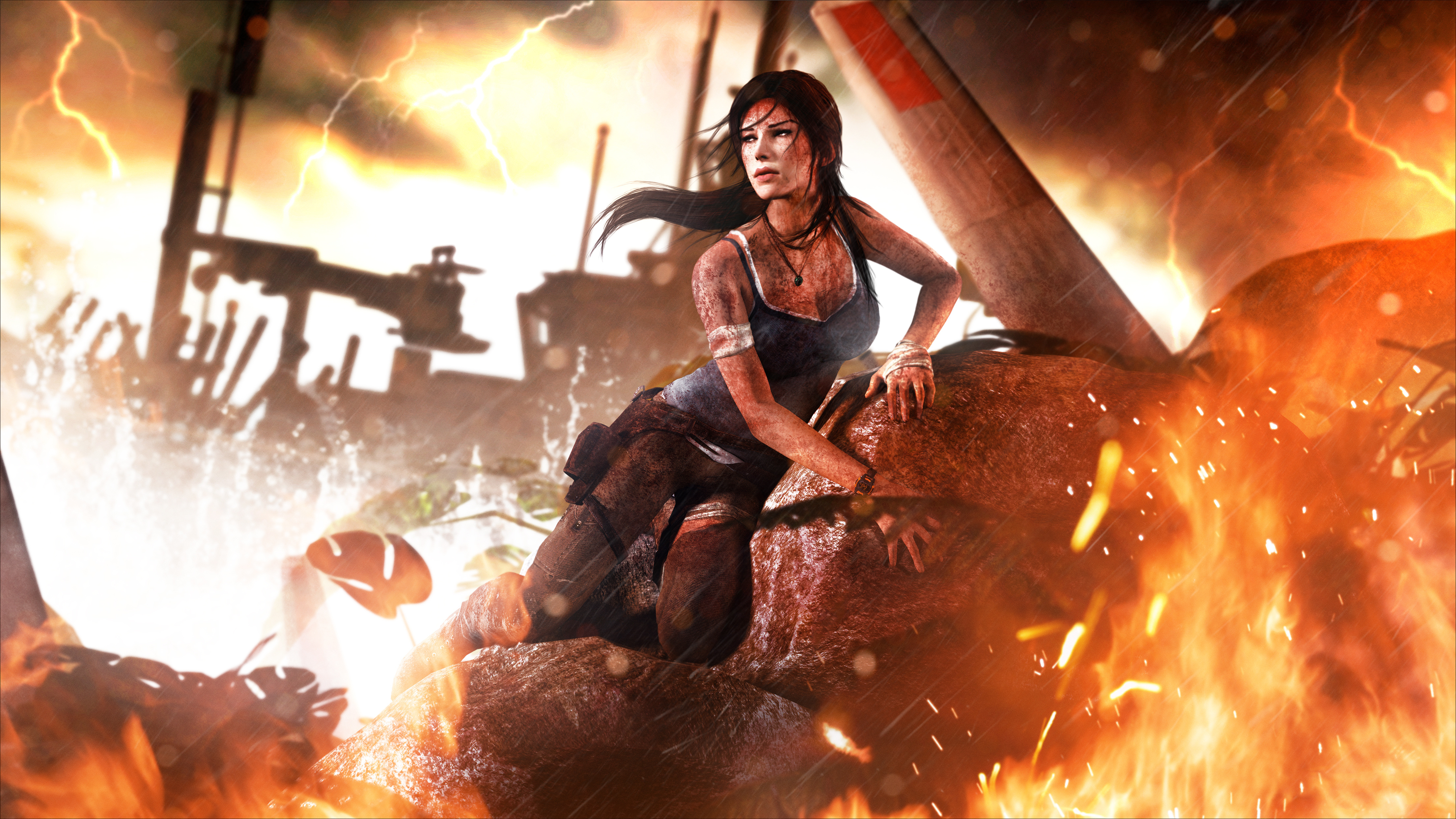Lara Croft Tomb Raider 2013 4420x2487