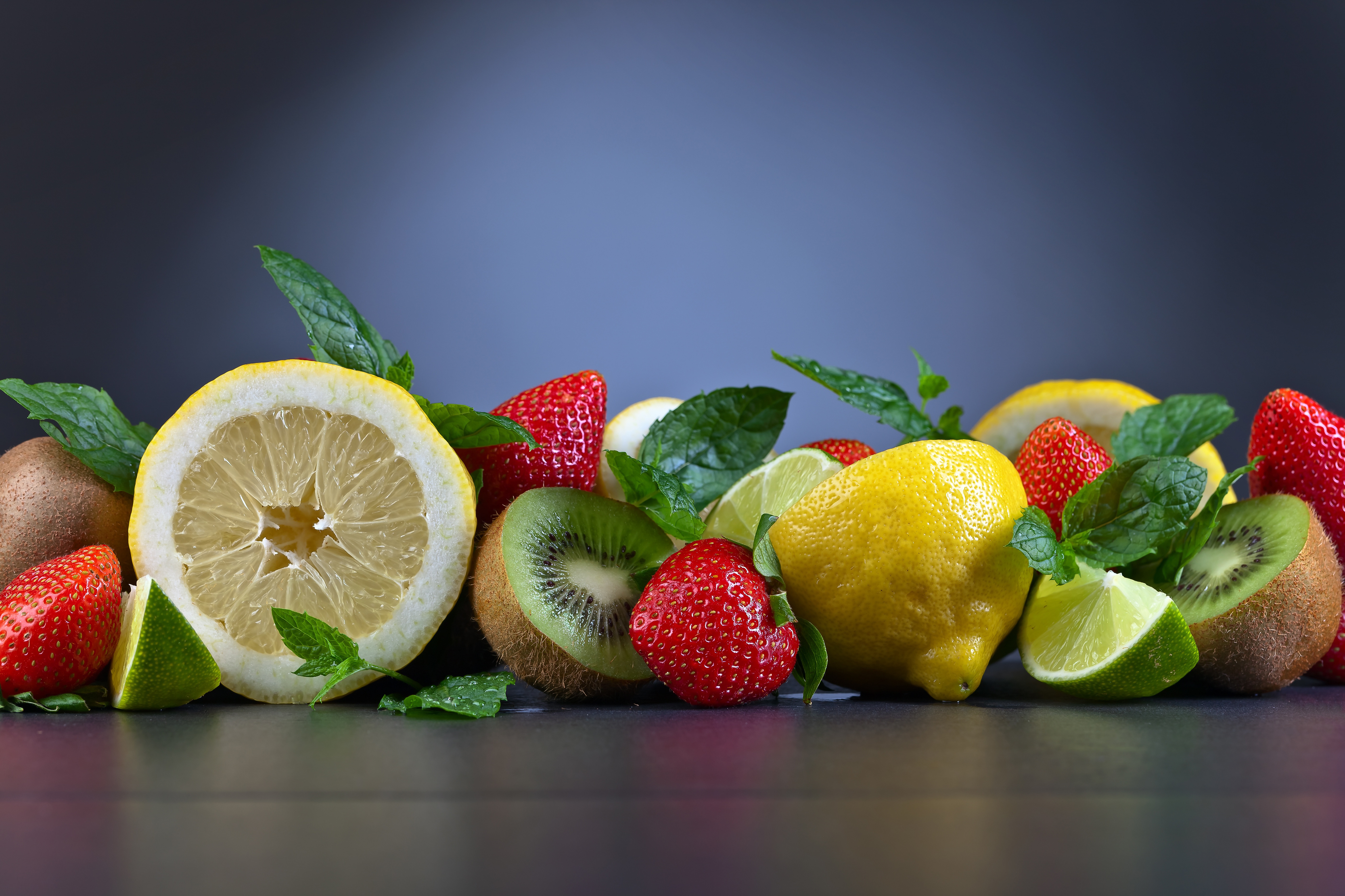 Kiwi Lemon Lime Strawberry 5616x3744