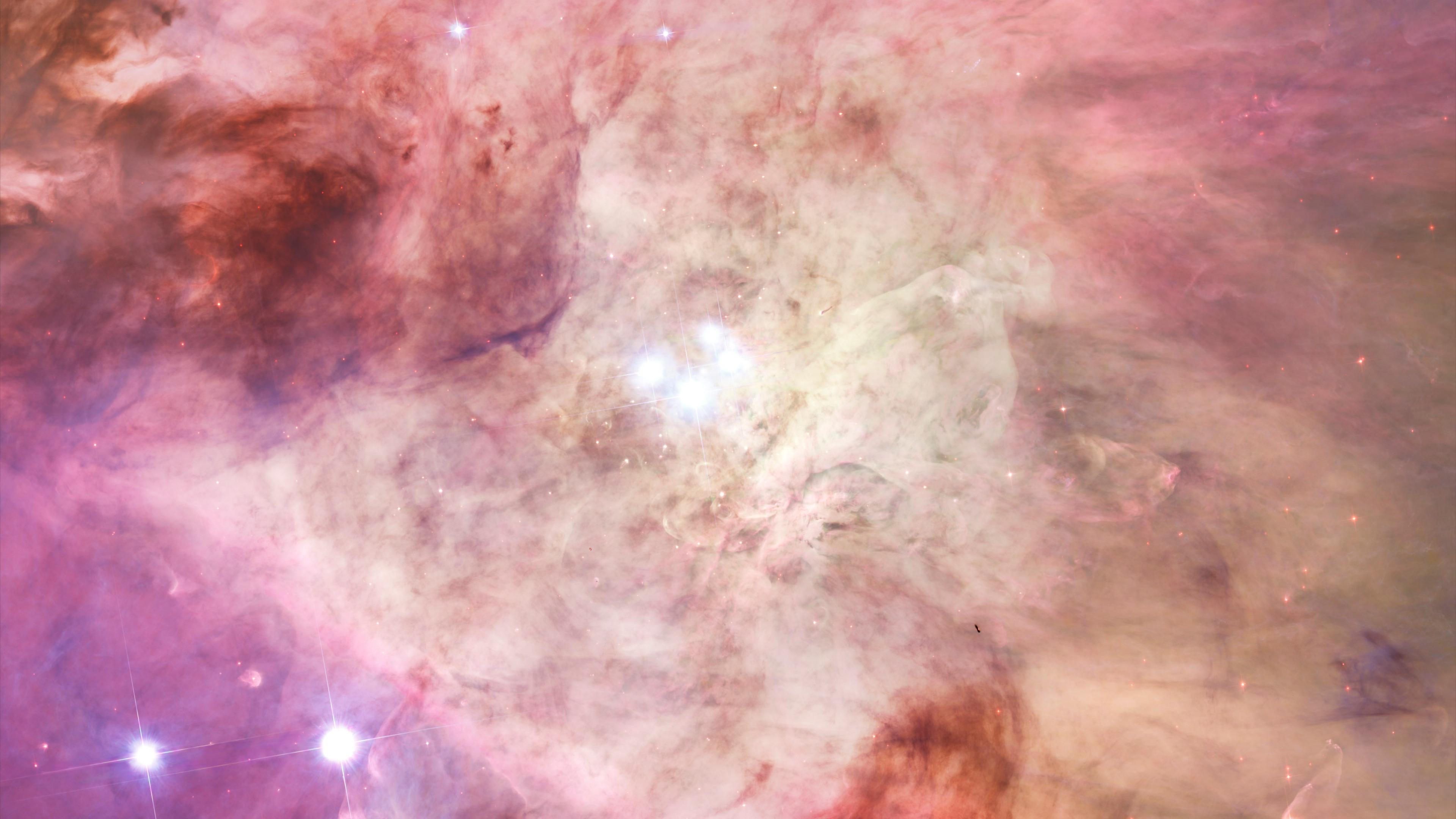 Nebula Orion Nebula Sci Fi Stars 3840x2160