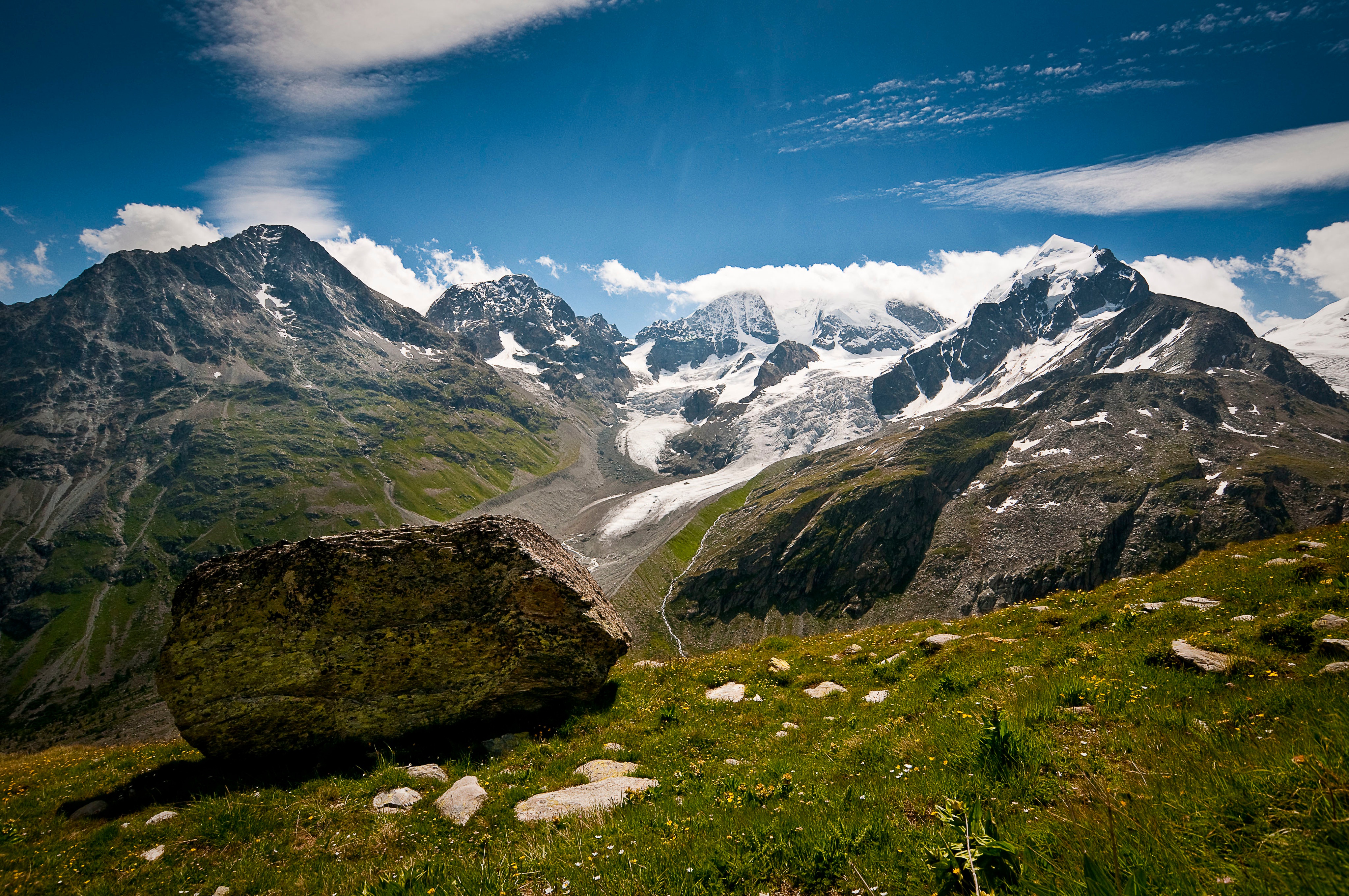 Alps Mountain Switzerland 4095x2720