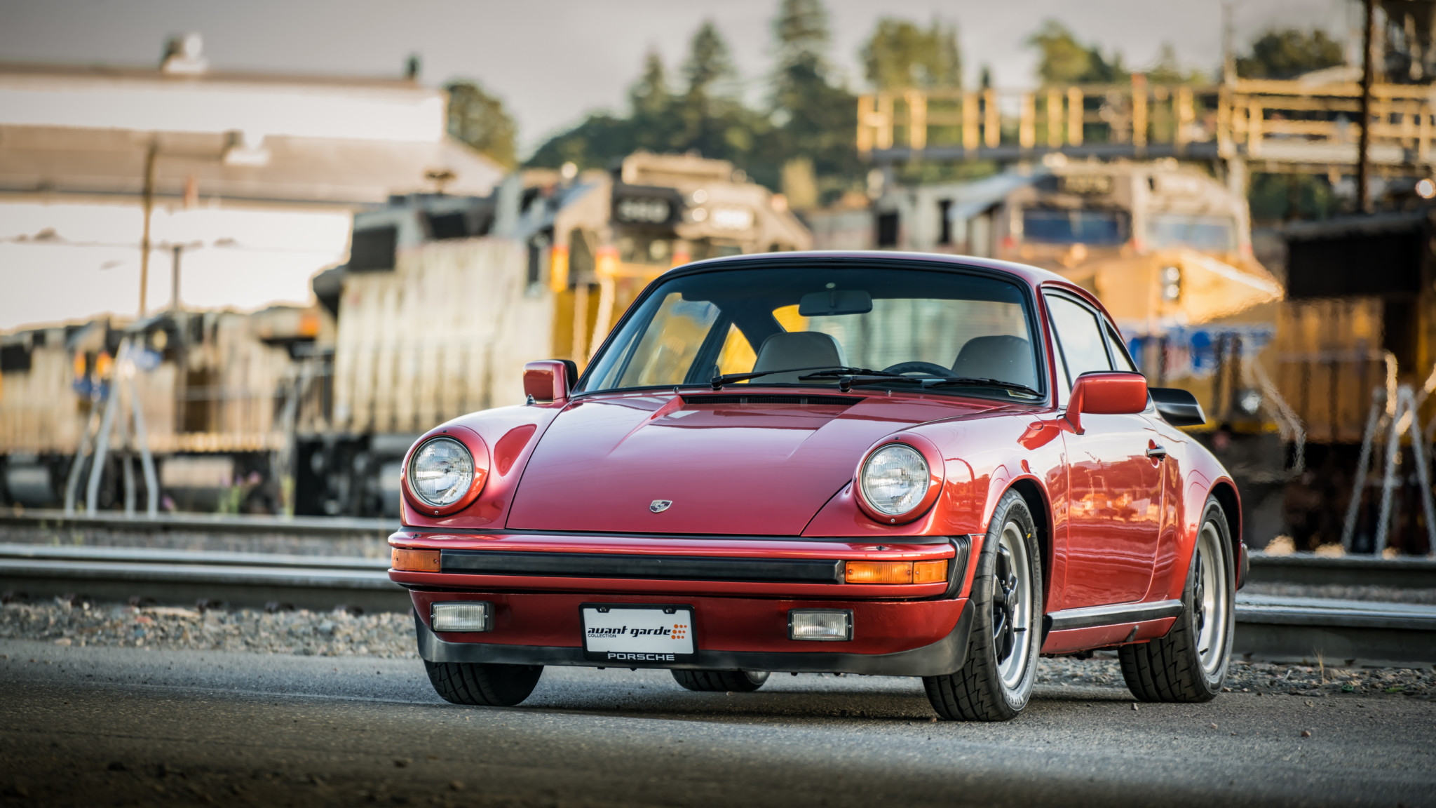 Car Coupe Old Car Porsche 911sc Red Car Sport Car 2048x1152