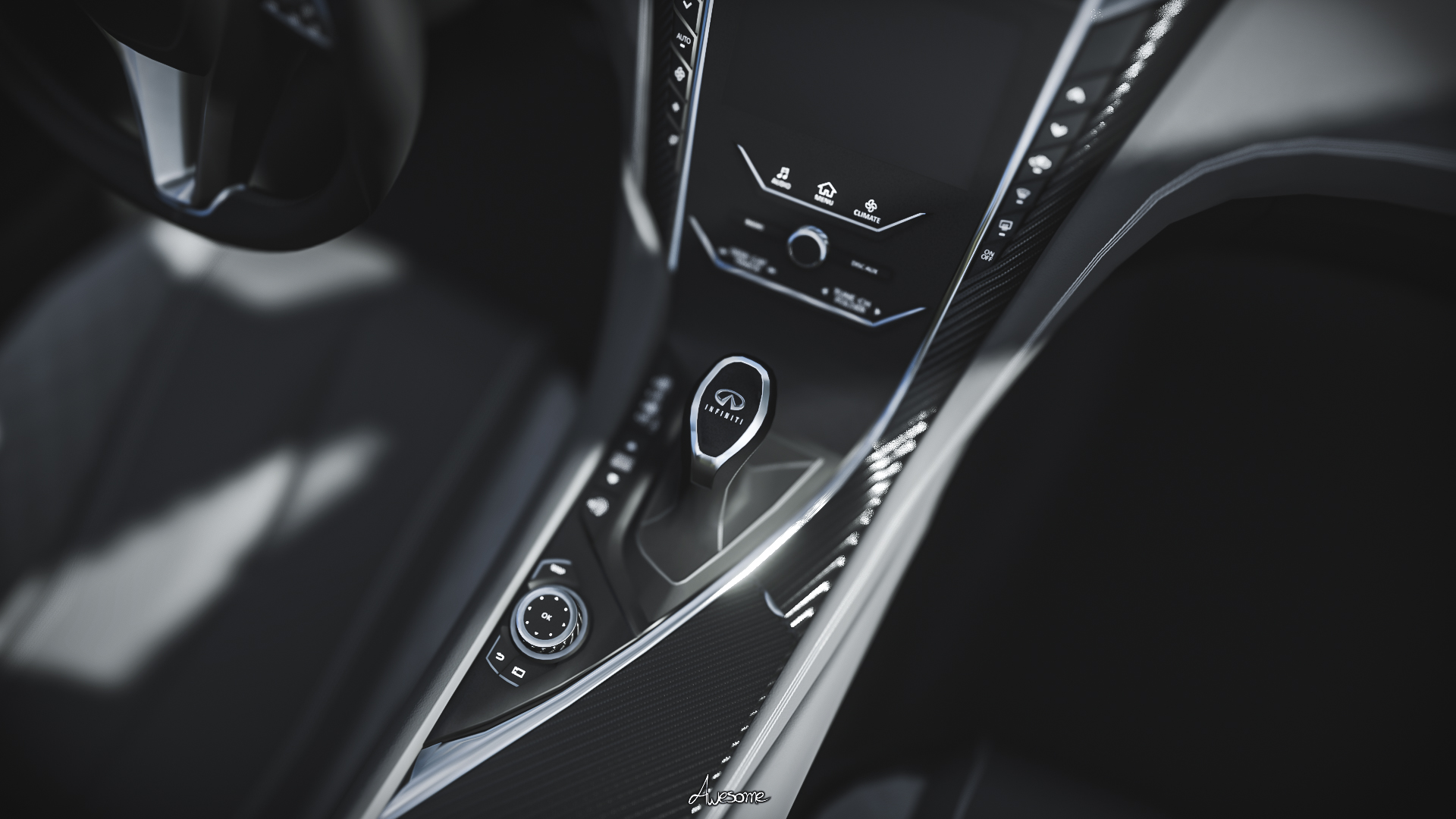 2015 Infiniti Q60 Coupe Infiniti Car Vehicle Forza Forza Horizon 4 Video Games Car Interior 1920x1080