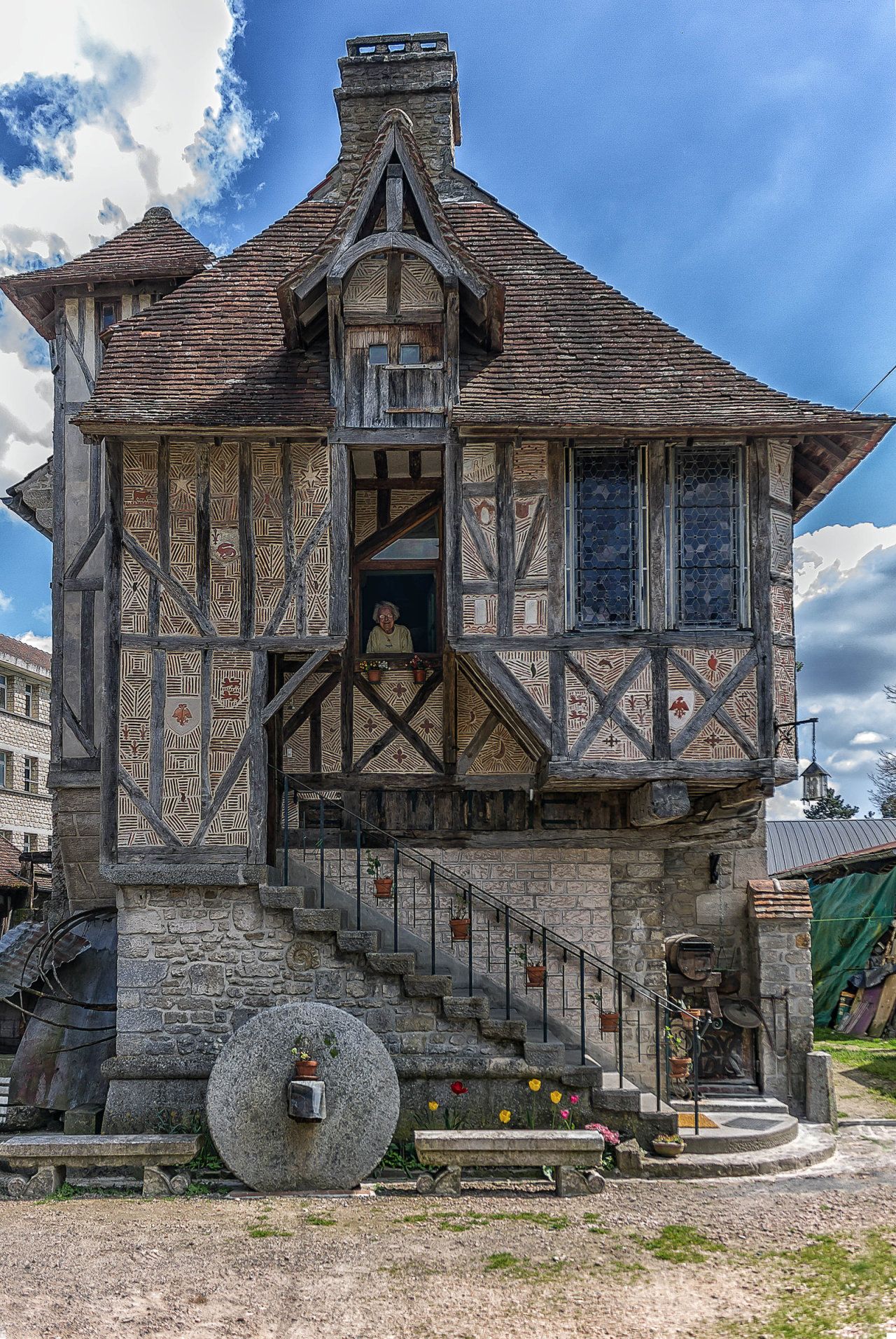 Architecture Building Old Building House Old People Portrait Display Medieval France 1280x1911