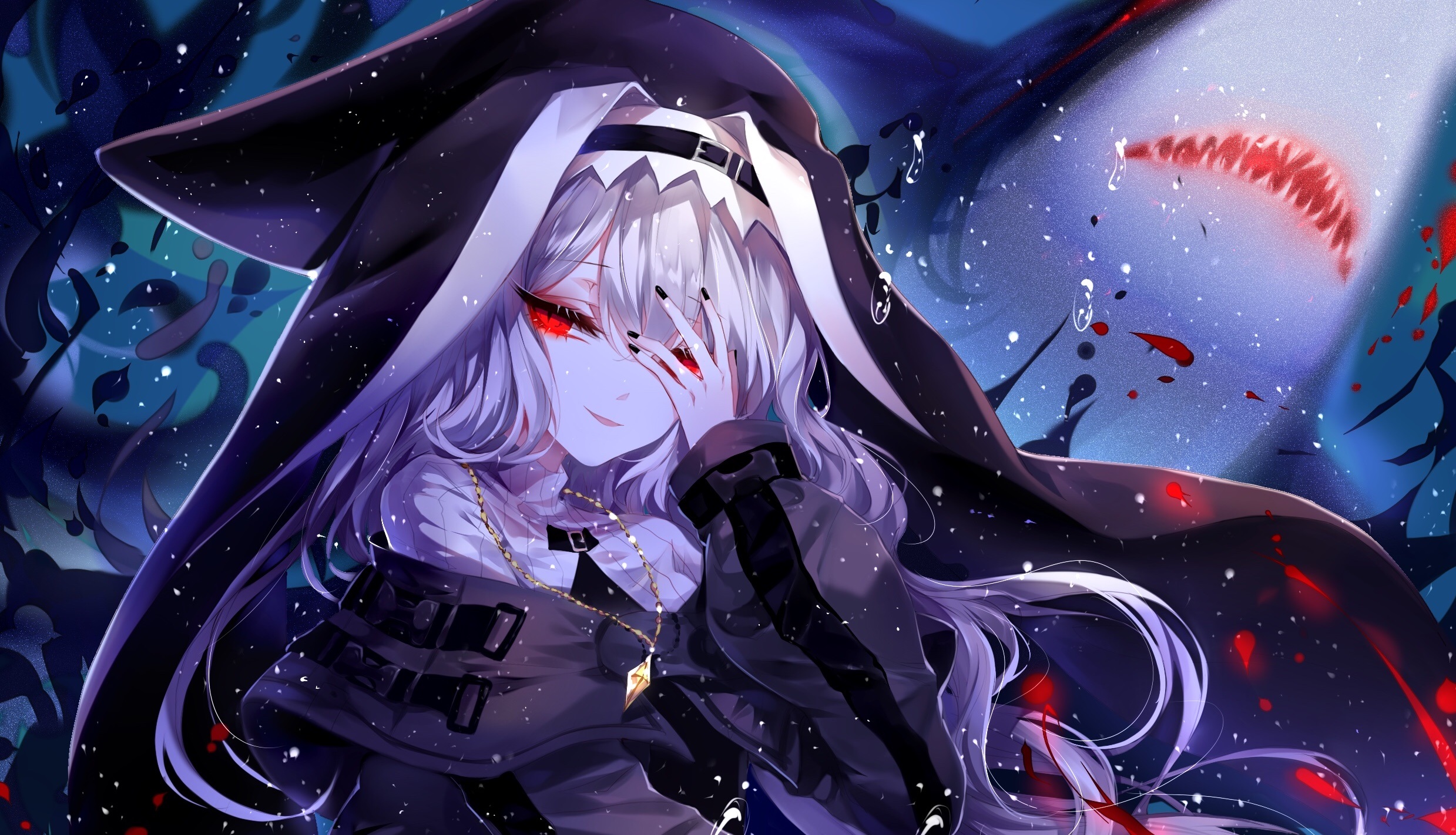 Red Eyes Specter Arknights 2478x1422