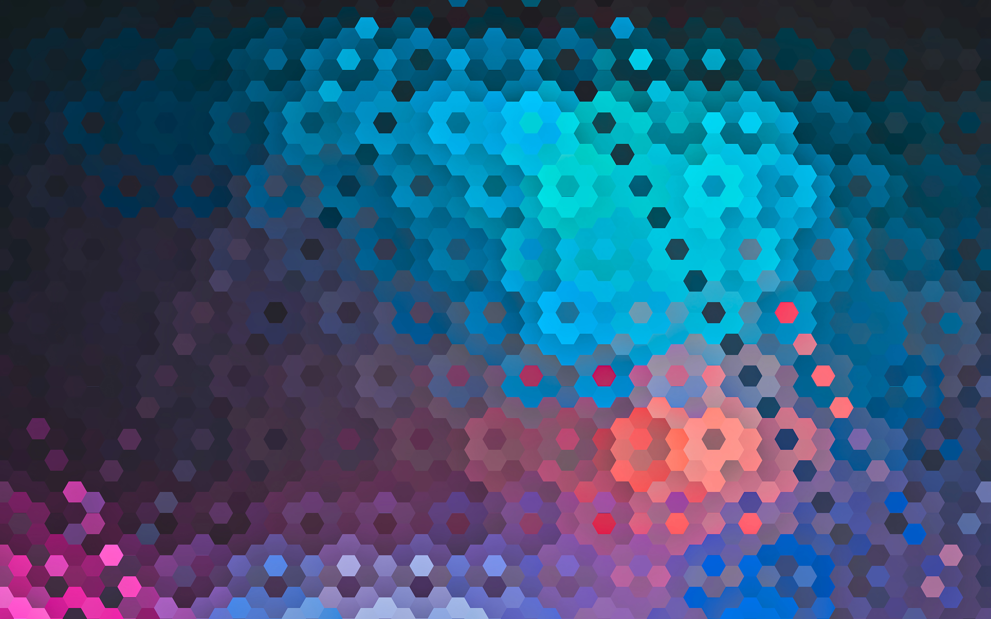 Abstract Honeycomb 3840x2400