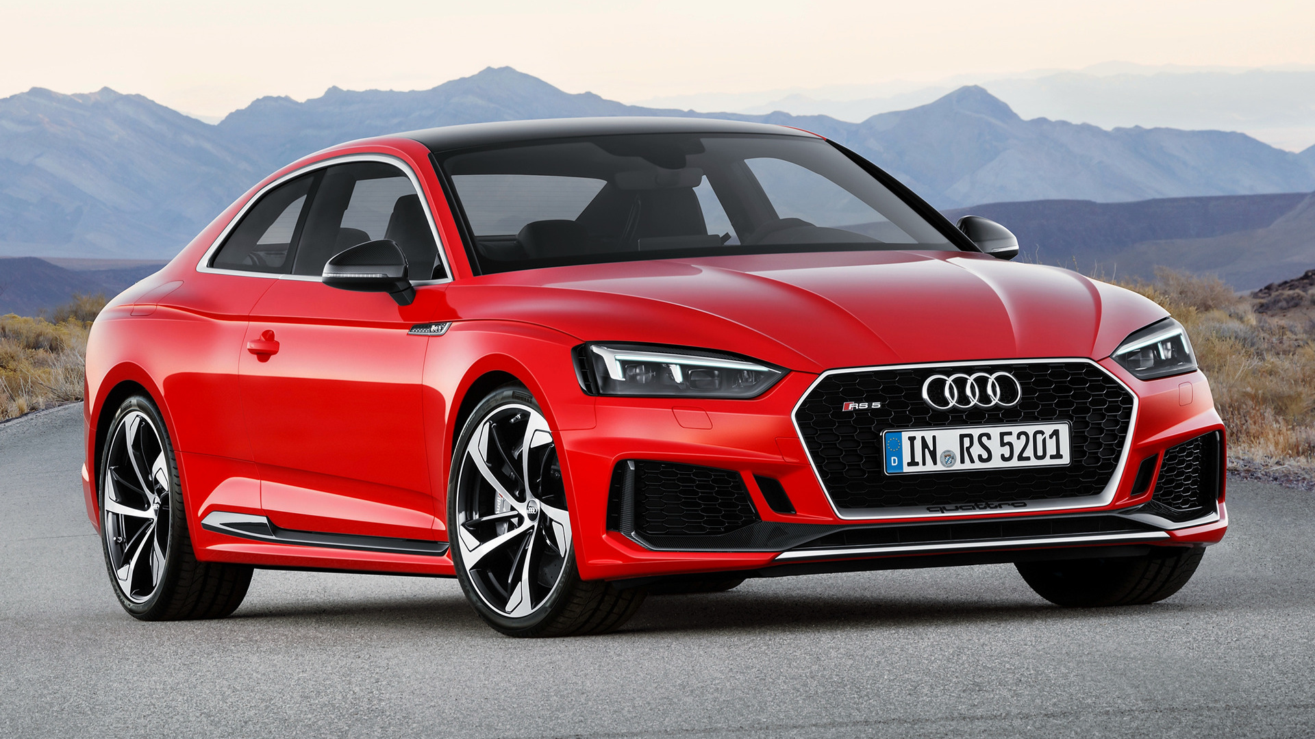Audi Rs5 Car Coupe Luxury Car Red Car 1920x1080