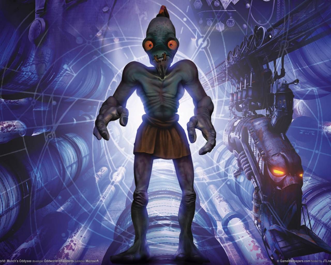 Video Game Oddworld 1280x1024