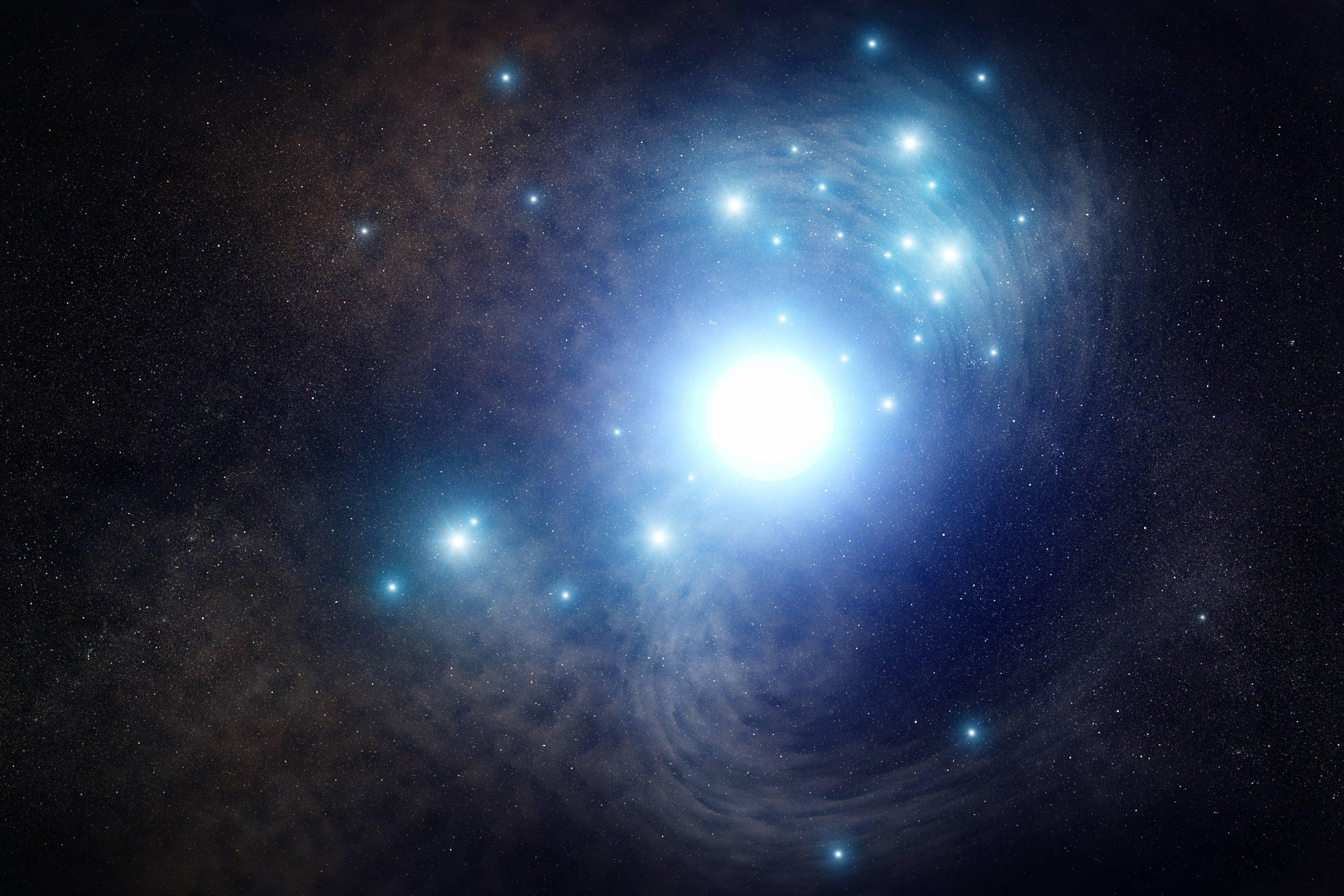 Nebula Space NASA Hubble Deep Field Stars Galaxy Universe Supernova 3240x2160
