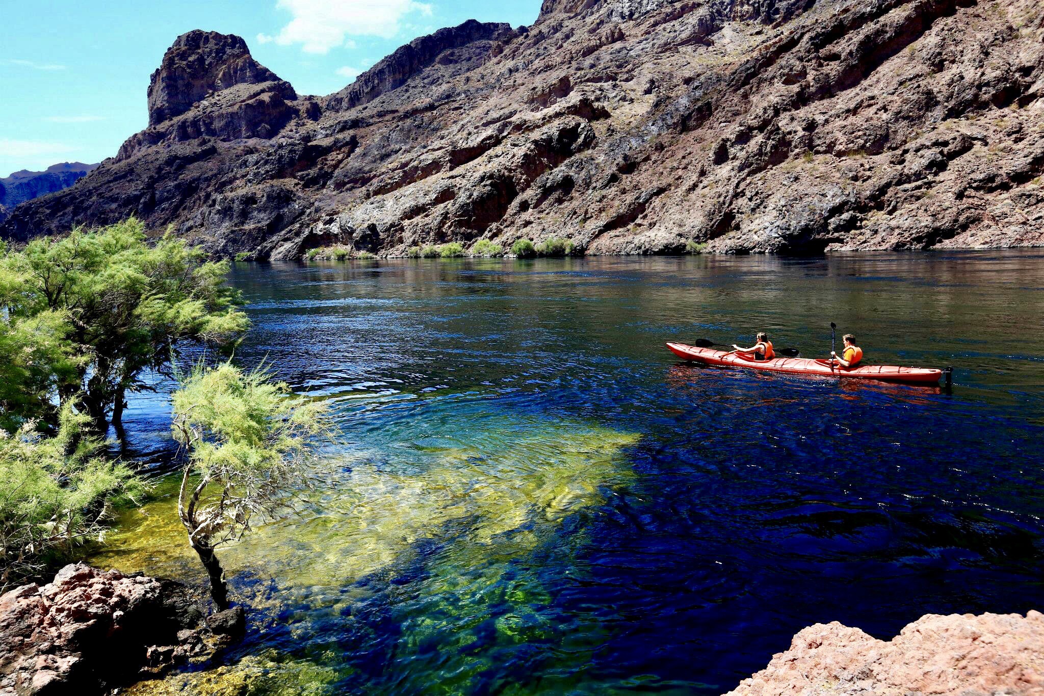 Arizona Boat Canyon Kayak Outdoor River Rock 2048x1365
