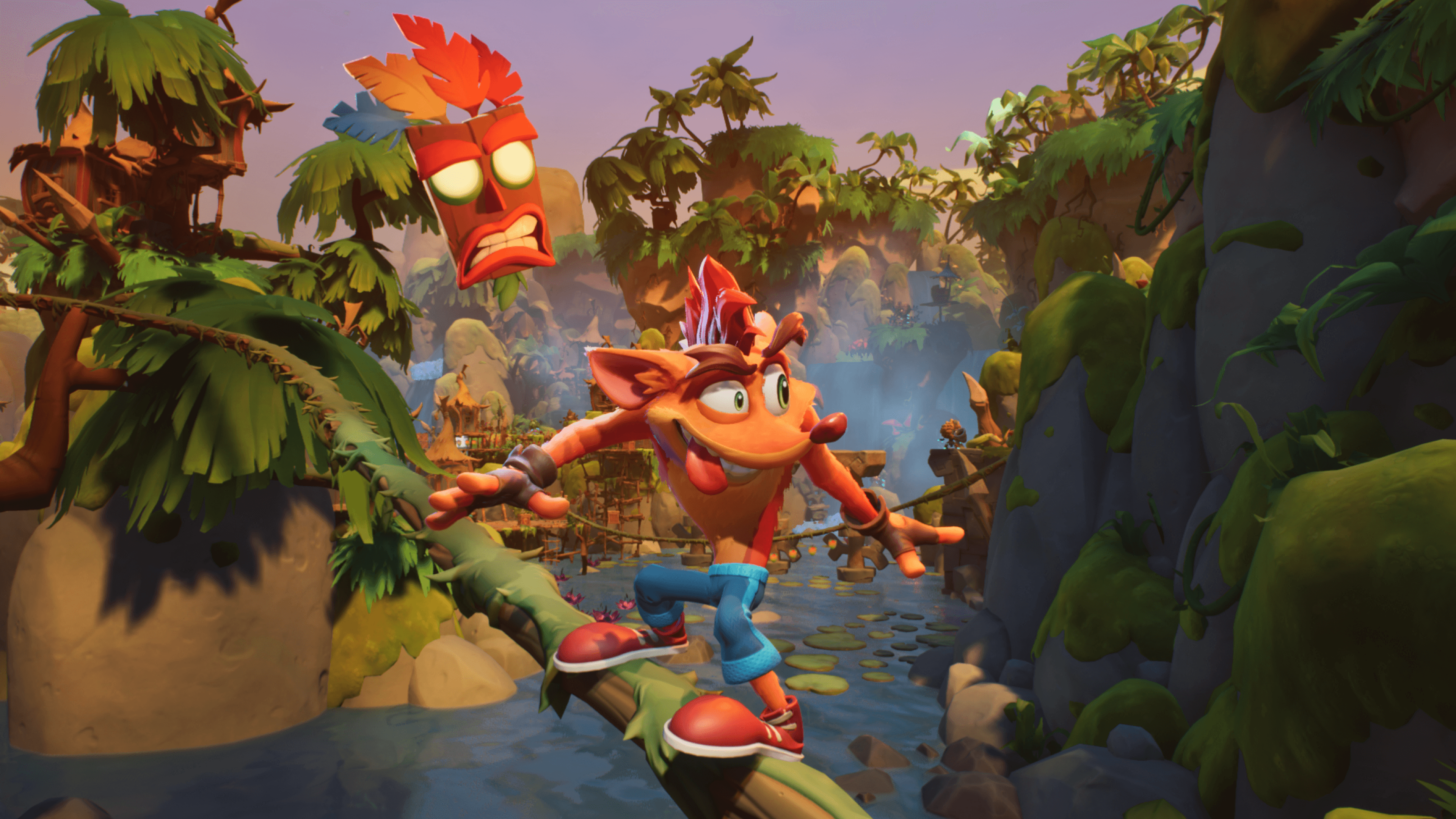 Aku Aku Crash Bandicoot Crash Bandicoot Crash Bandicoot 4 It S About Time 3840x2160