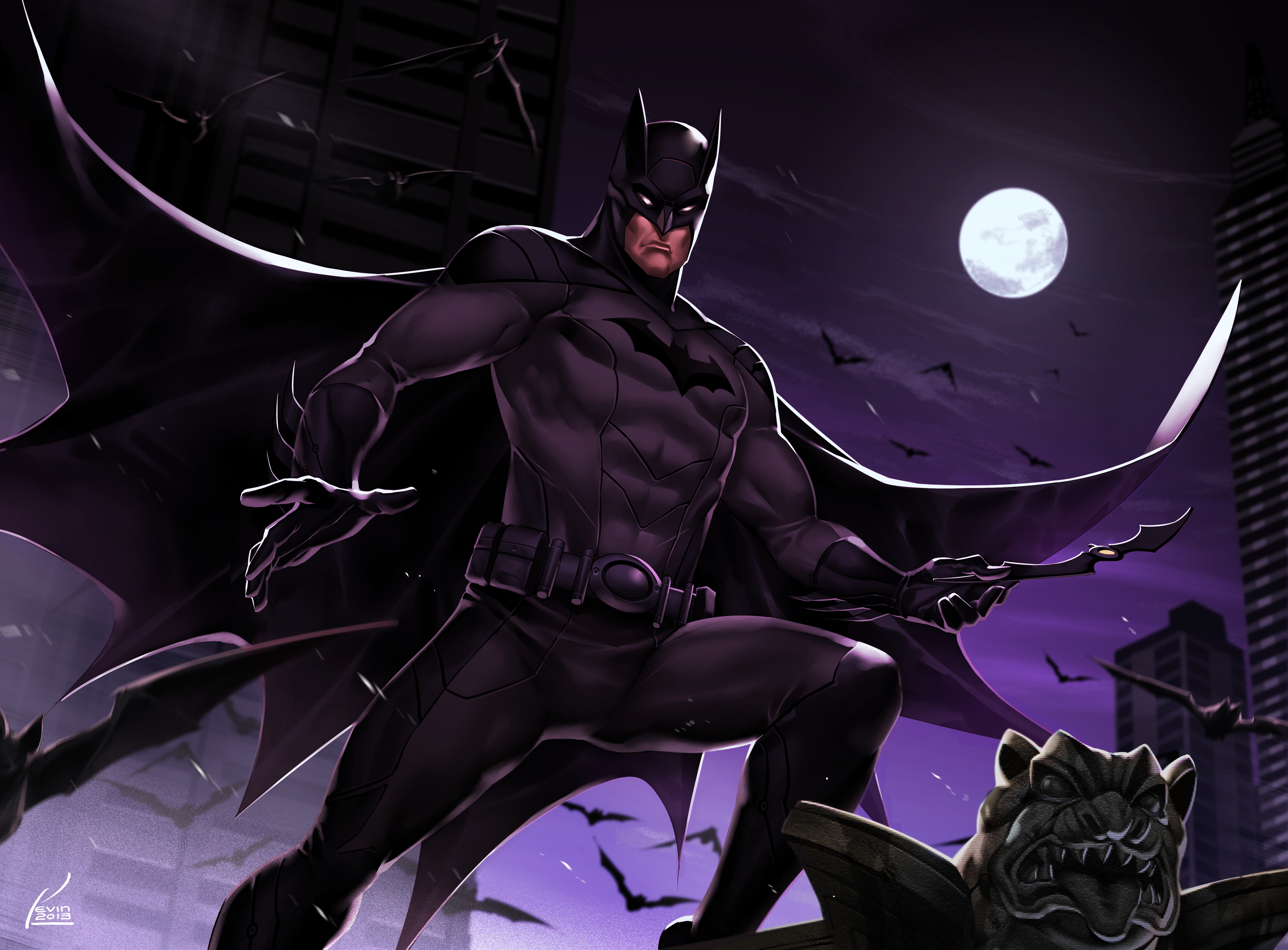 Batman Dc Comics 2851x2103