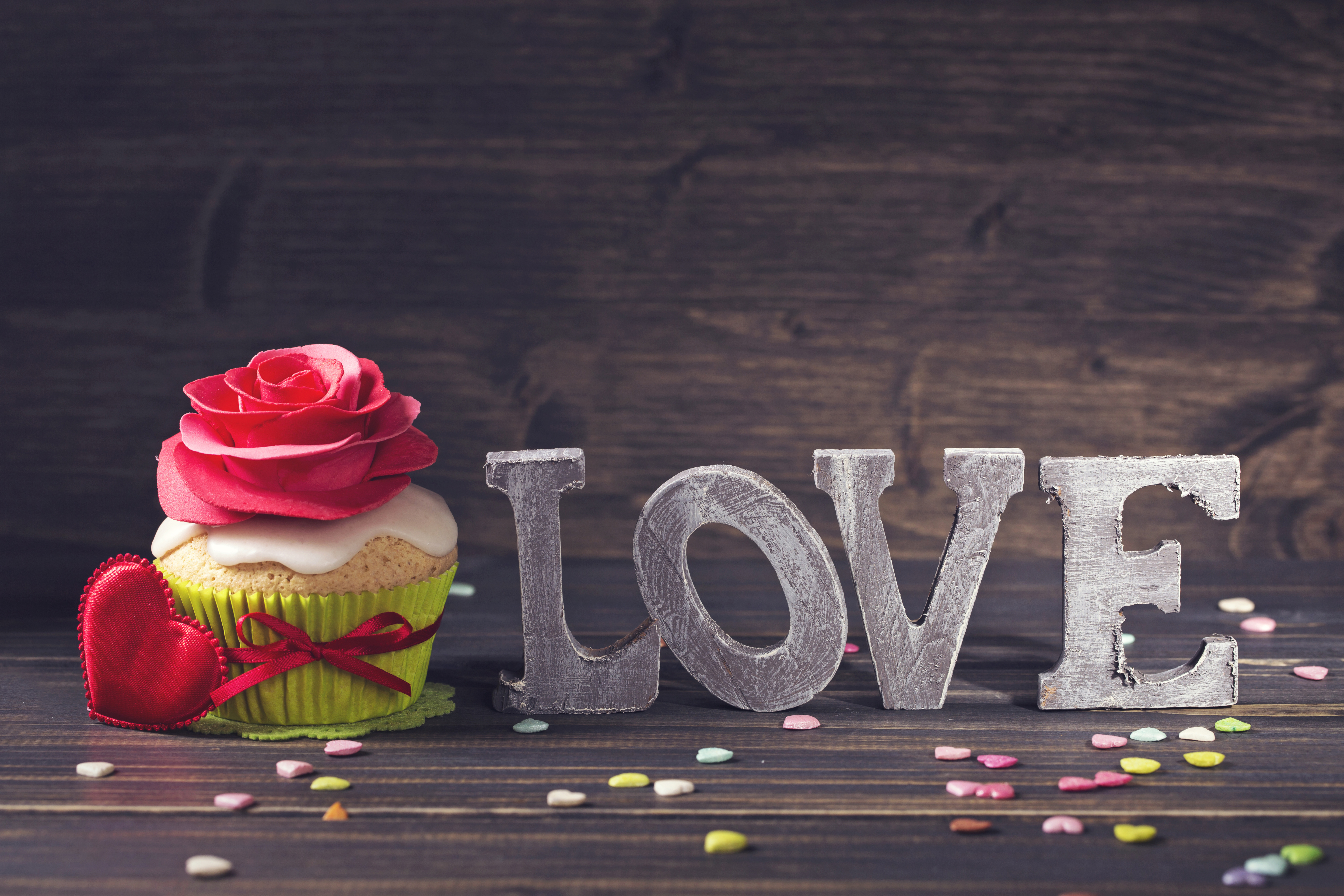 Cupcake Flower Love Valentine 039 S Day 5760x3840