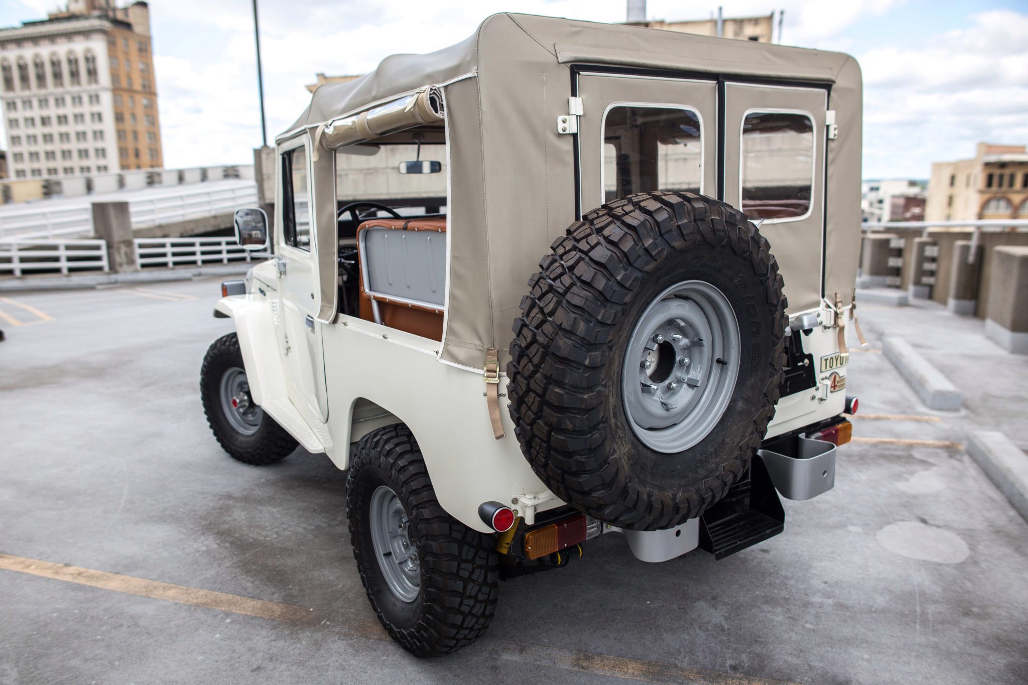 Car Off Road Old Car Toyota Land Cruiser Fj40 White Car 2048x1365