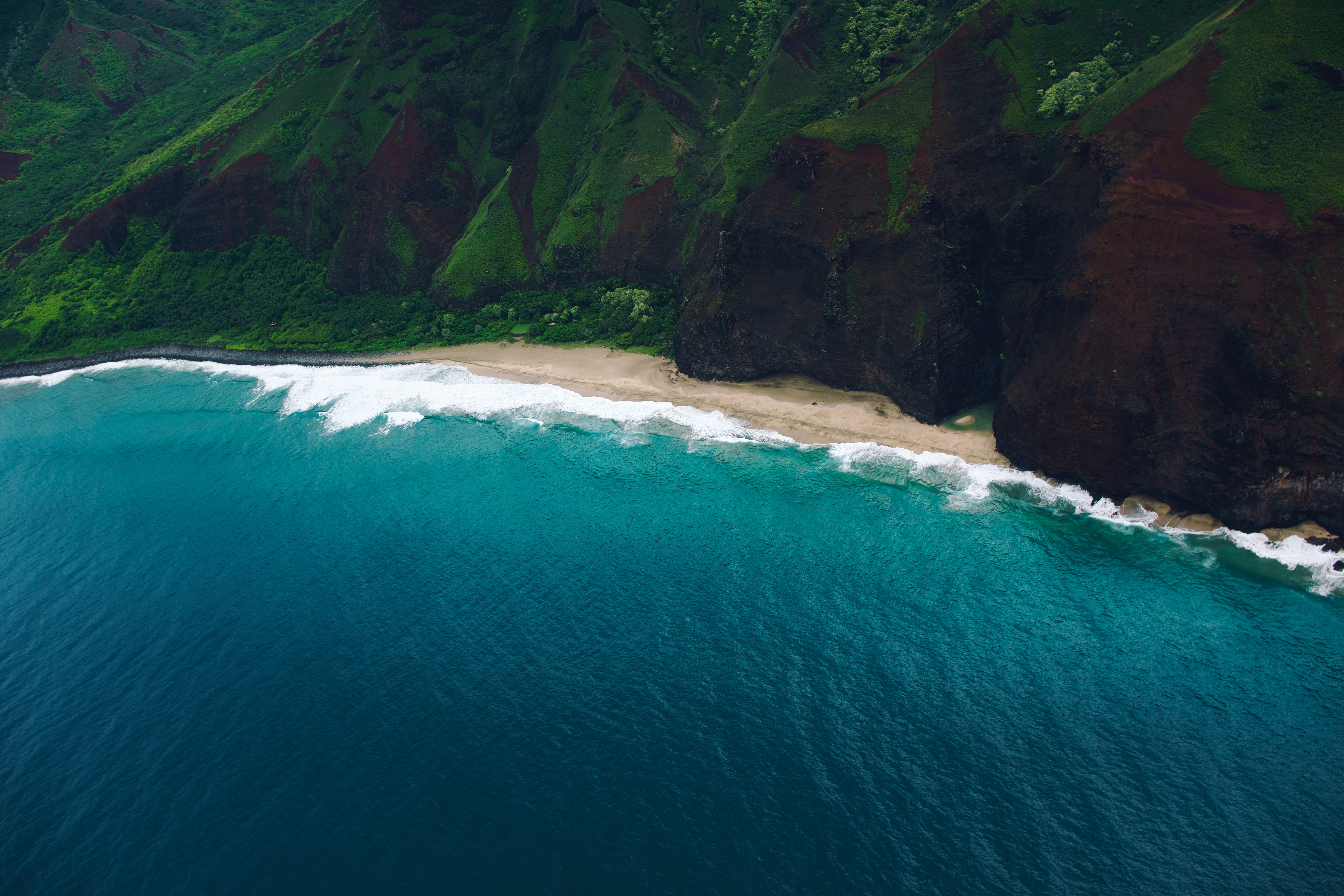 Nature Hawaii Napali Coastline 6000x4000