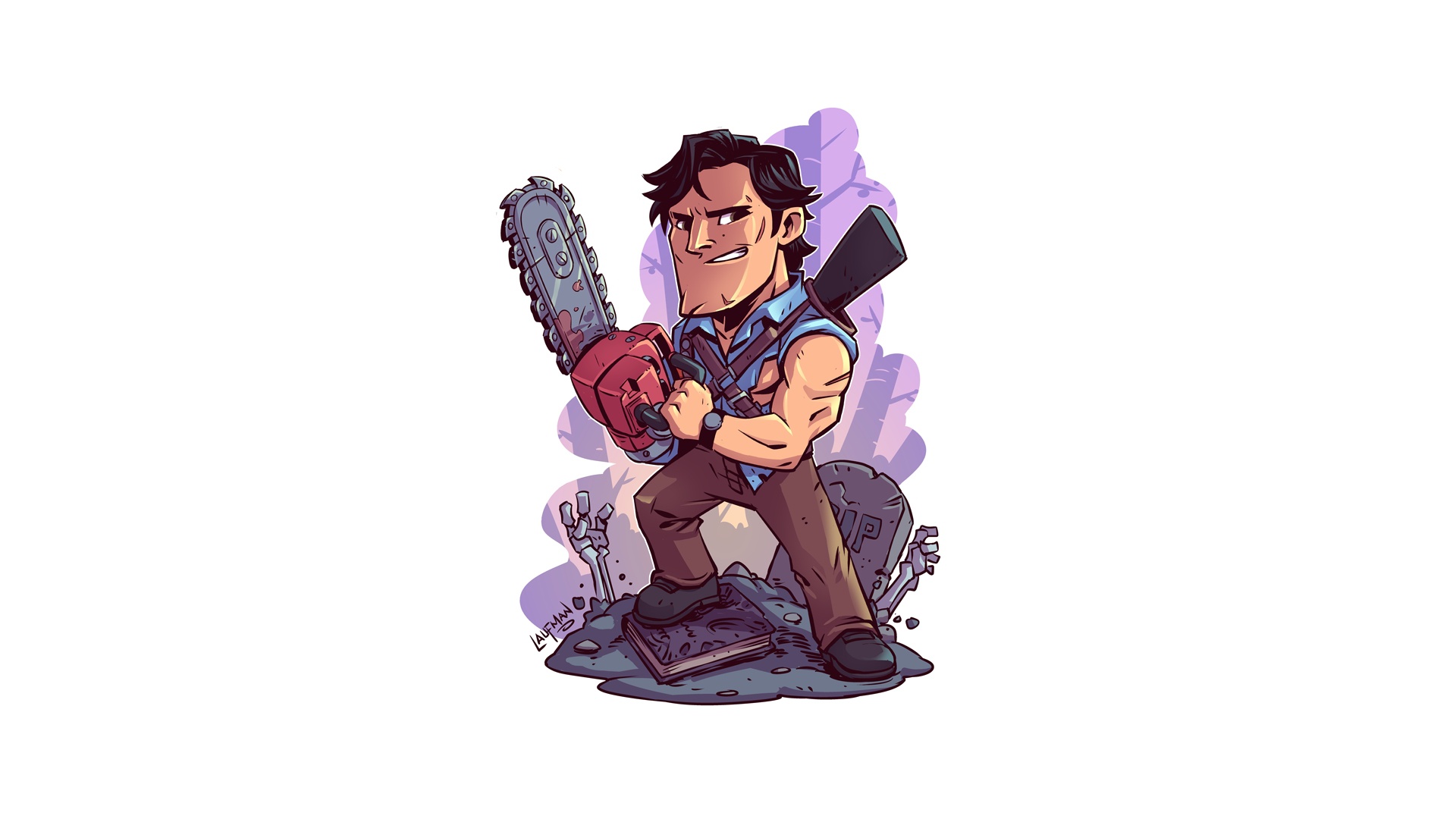 Army Of Darkness Ash Williams 1920x1080