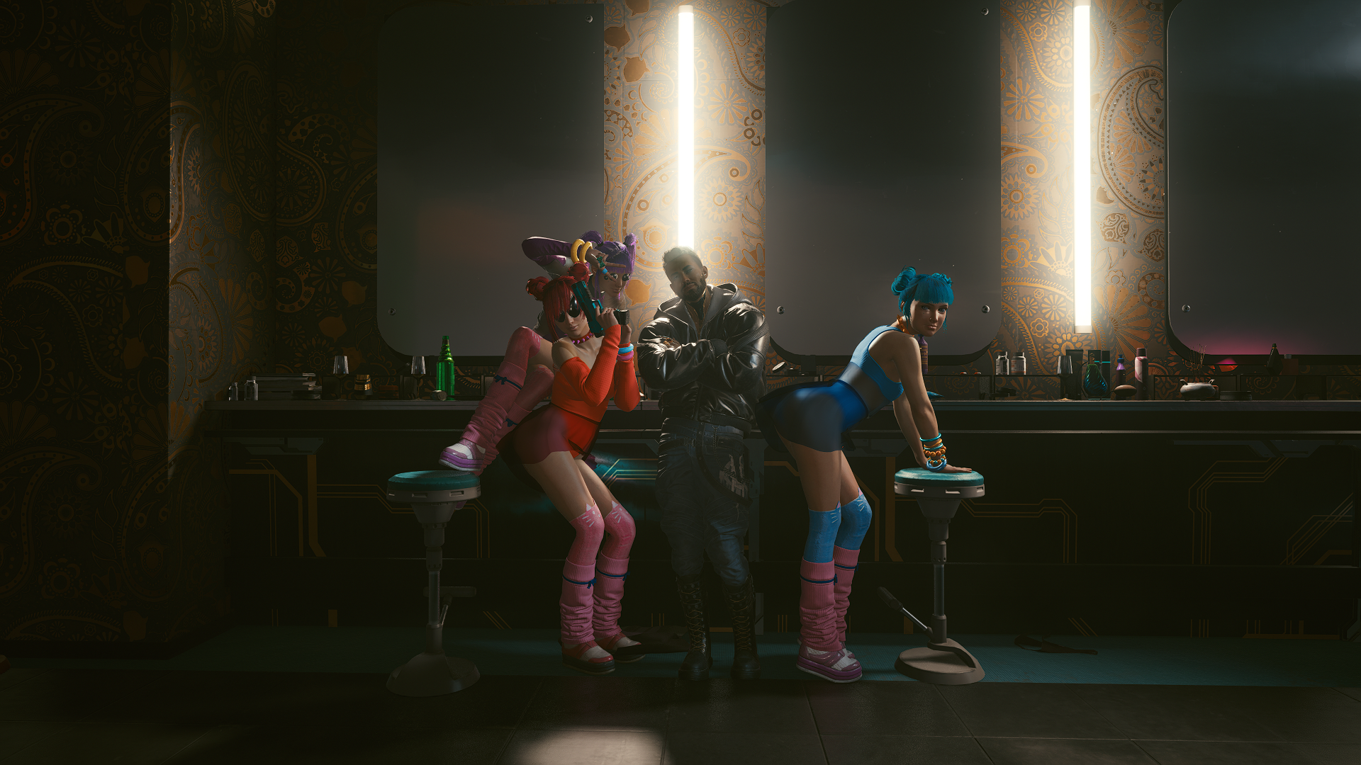 Cyberpunk Cyberpunk 2077 CD Projekt RED Us Cracks Kerry Eurodyne Screen Shot 1920x1080