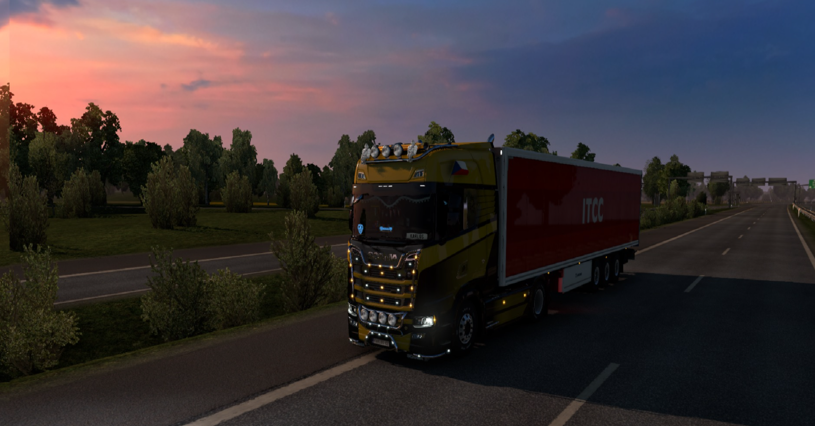 Euro Truck Simulator PC Gaming Screen Shot Truck Vehicle 1675x877
