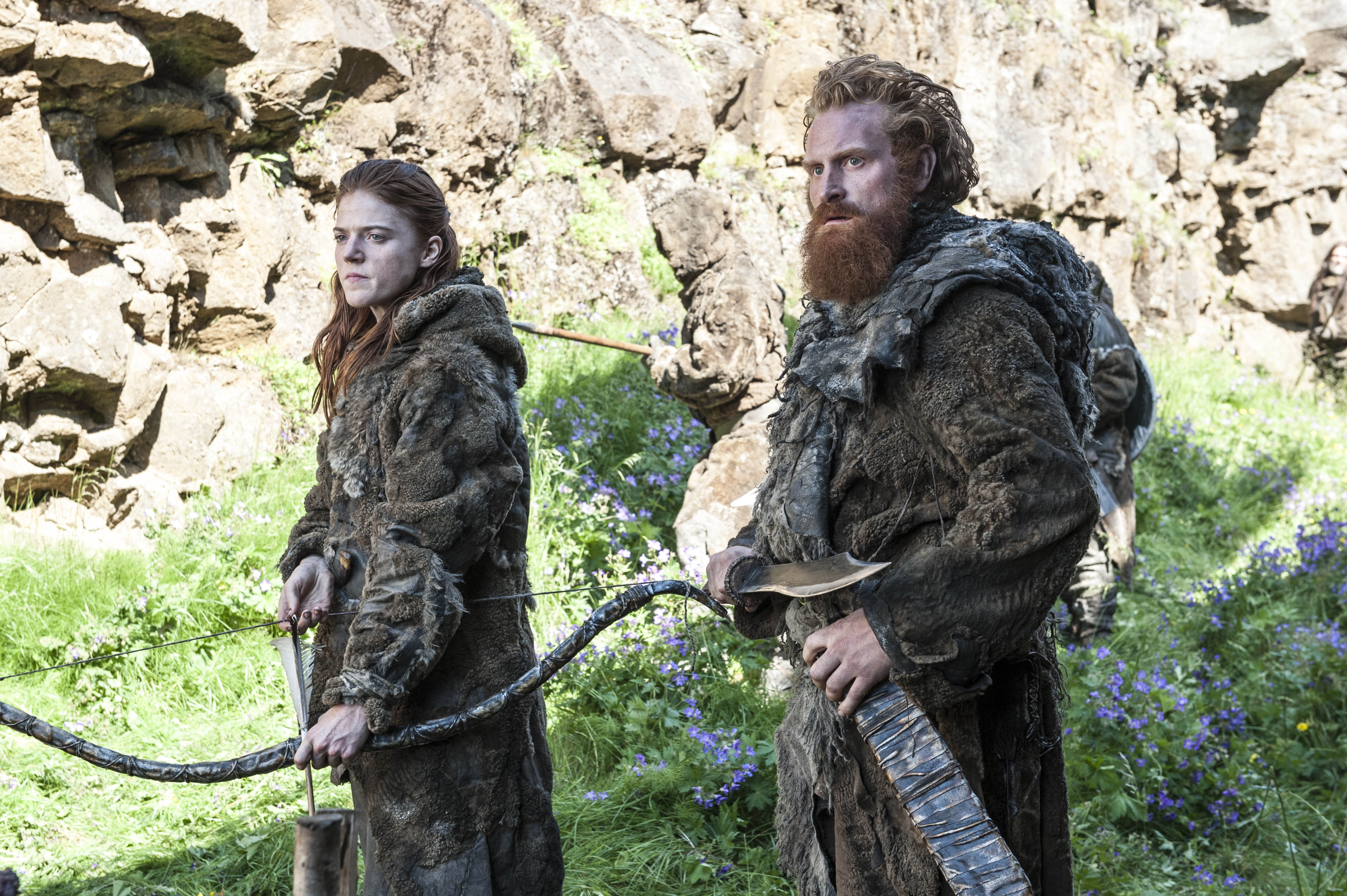 Kristofer Hivju Rose Leslie Tormund Giantsbane Ygritte Game Of Thrones 4256x2832