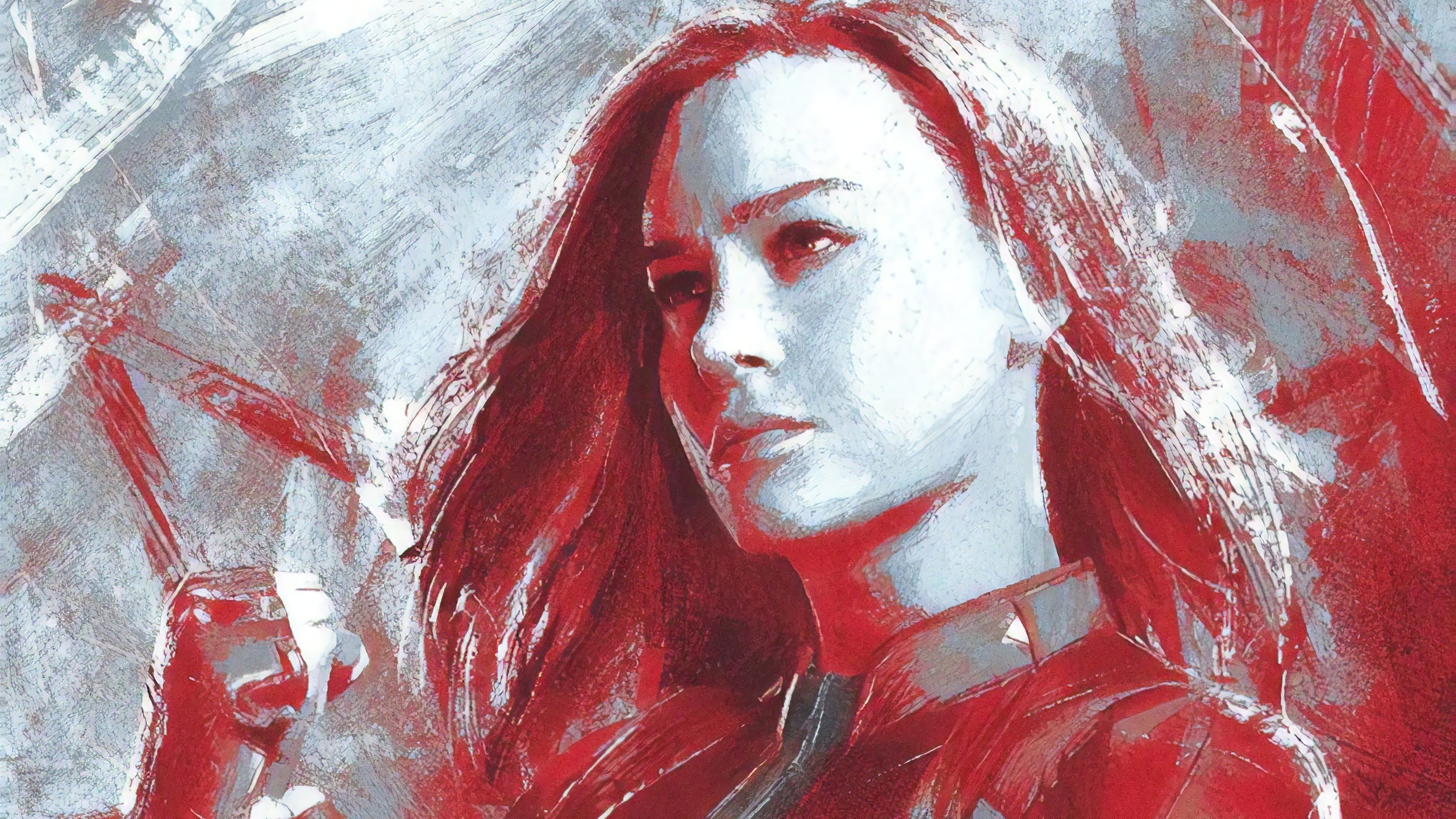 Brie Larson Captain Marvel 3840x2160