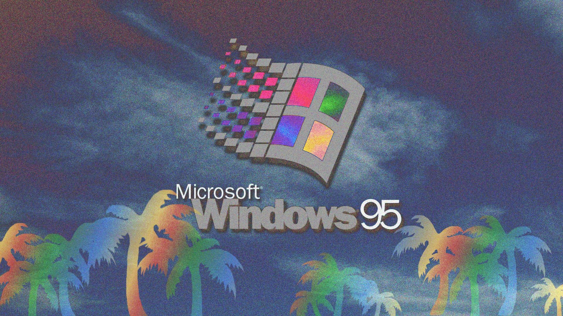 Aesthetic Vaporwave Windows Windows 95 1920x1080