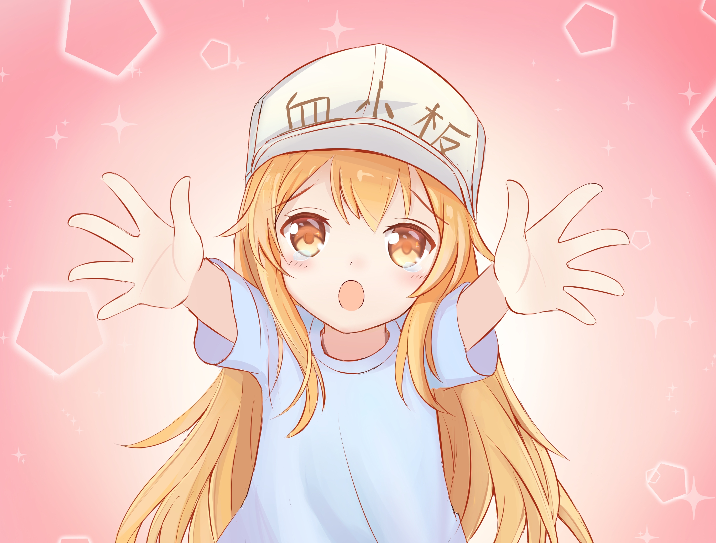 Girl Platelet Cells At Work 2727x2069
