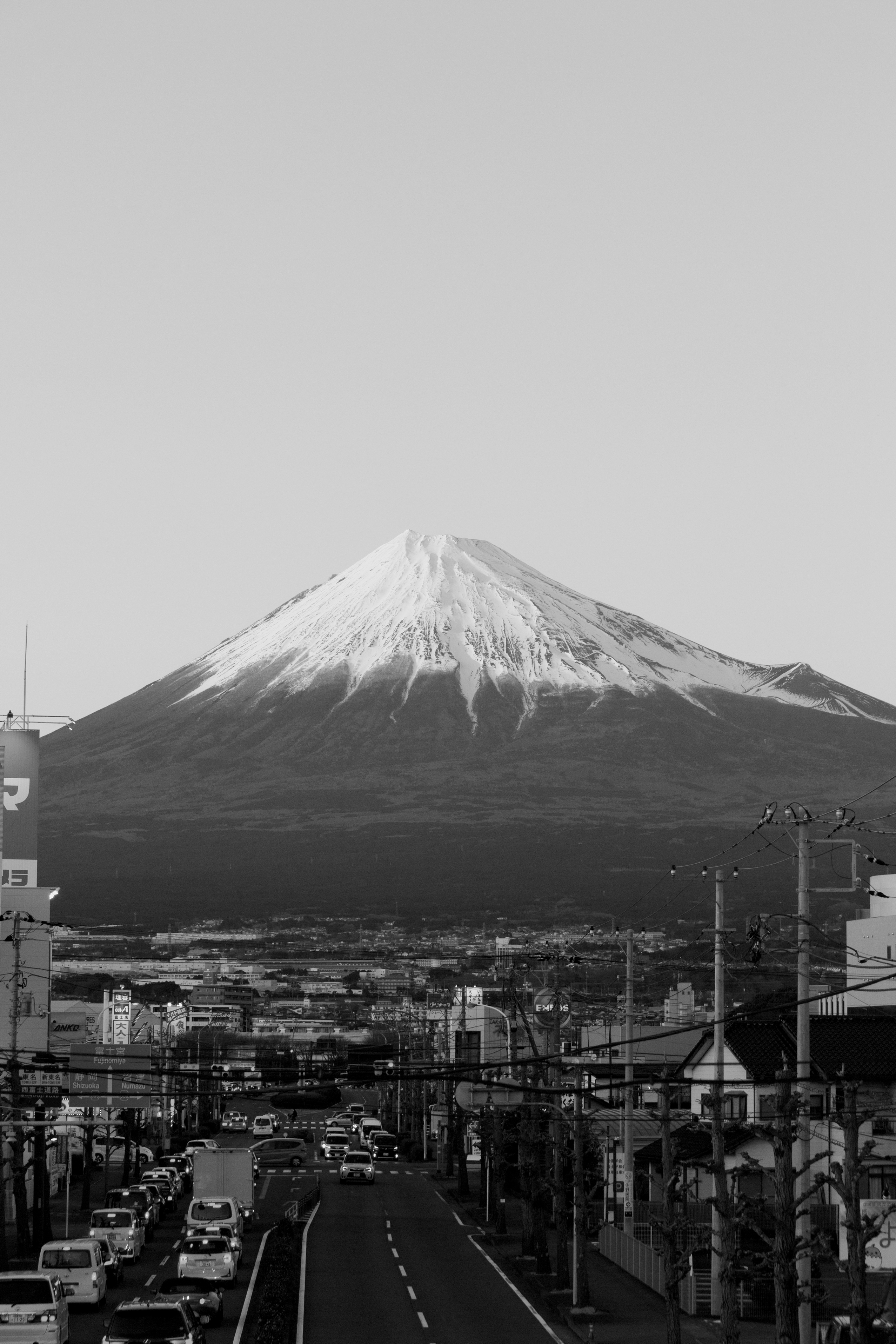 Mountains Mount Fuji Japan 2554x3830