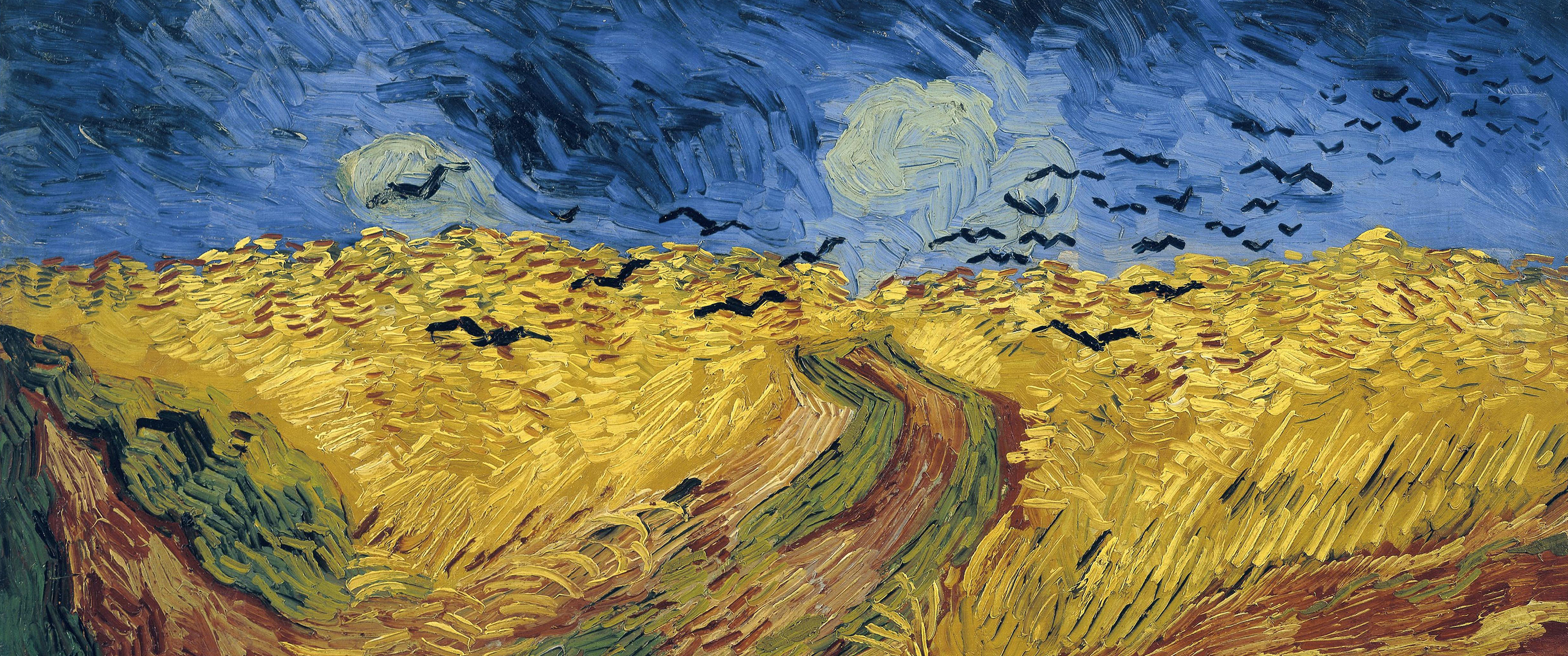Ultra Wide Ultrawide Vincent Van Gogh Painting Impressionism 3440x1440