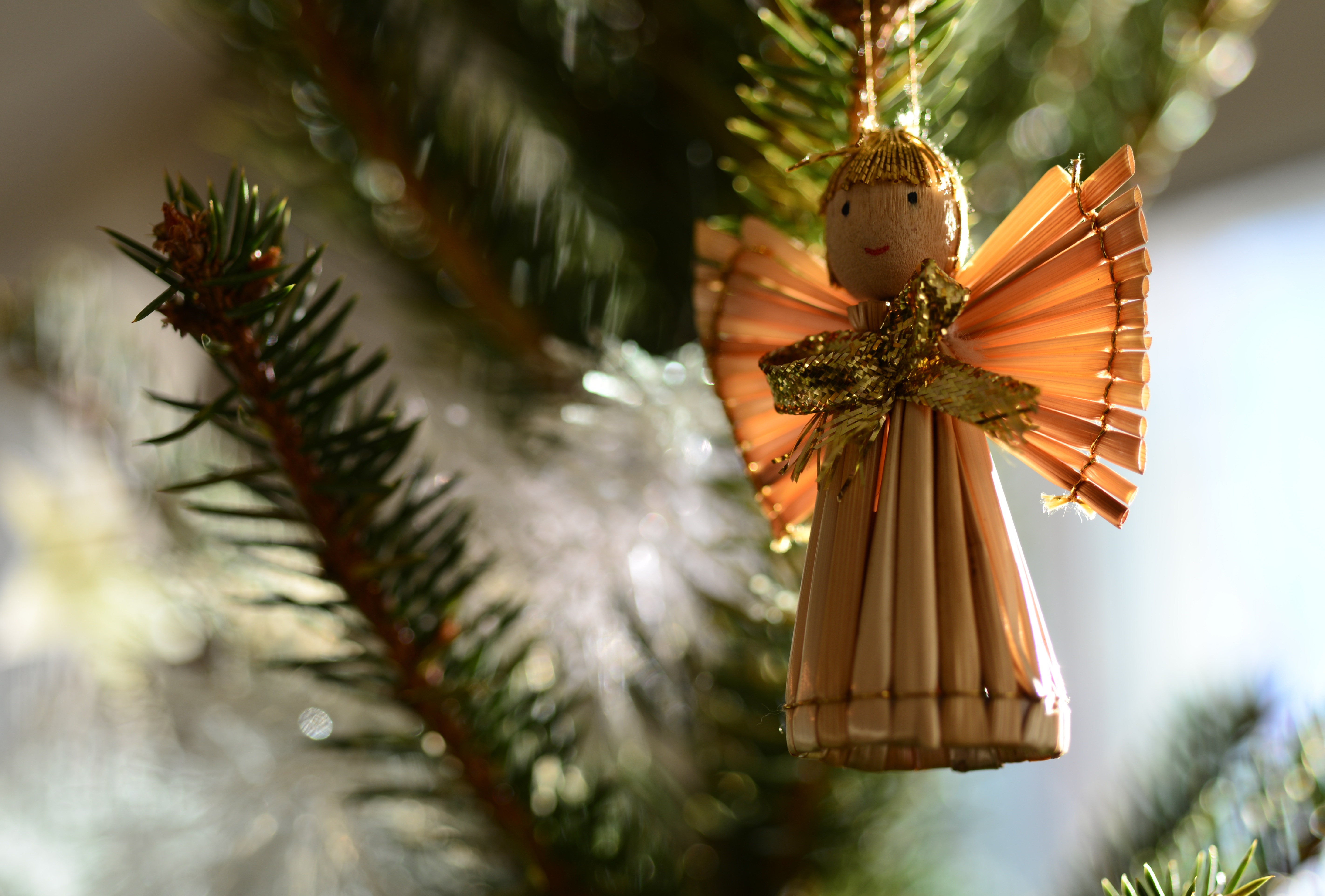 Angel Christmas Decoration Doll 5690x3848