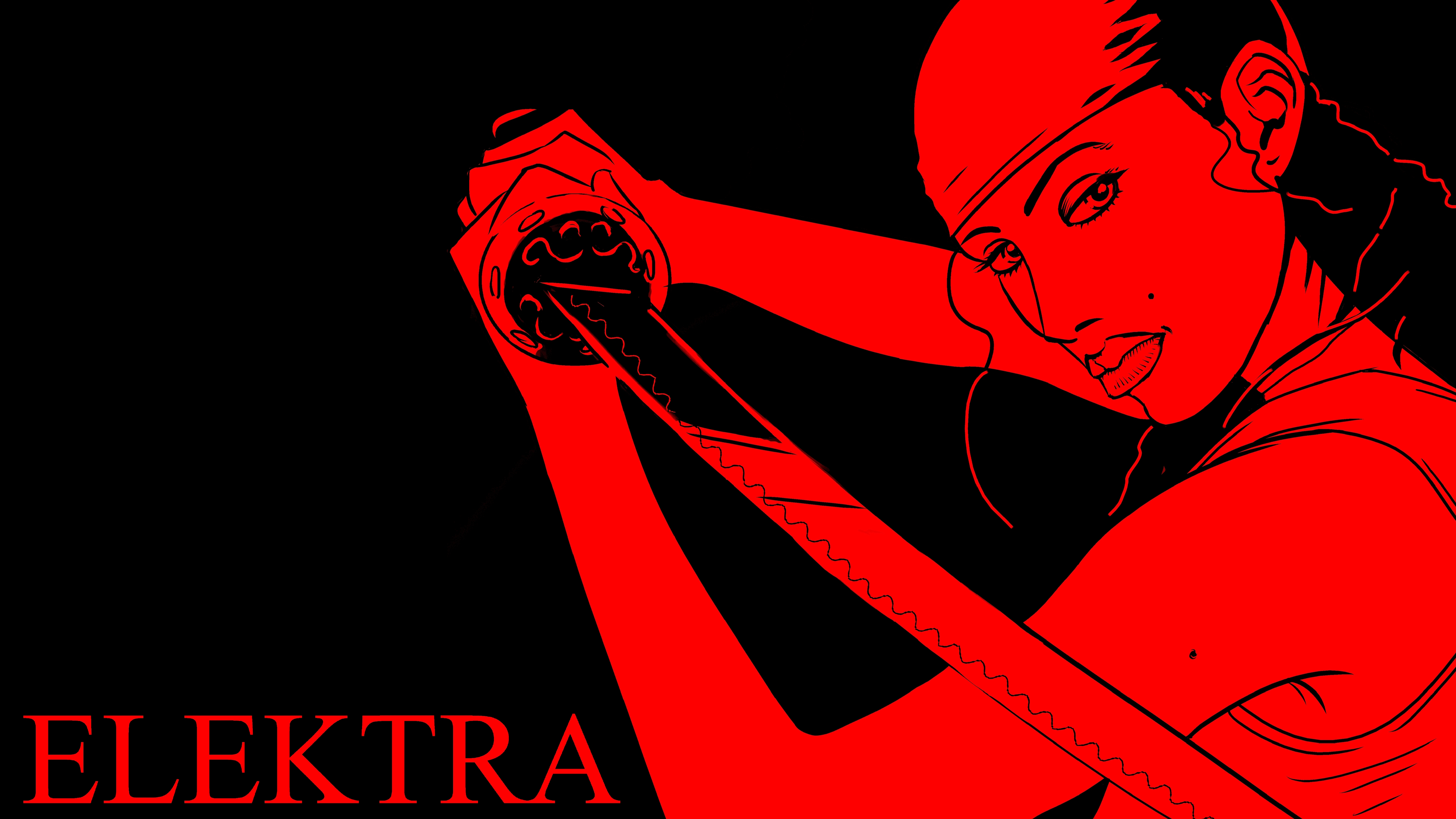 Elektra Marvel Comics 5300x2981