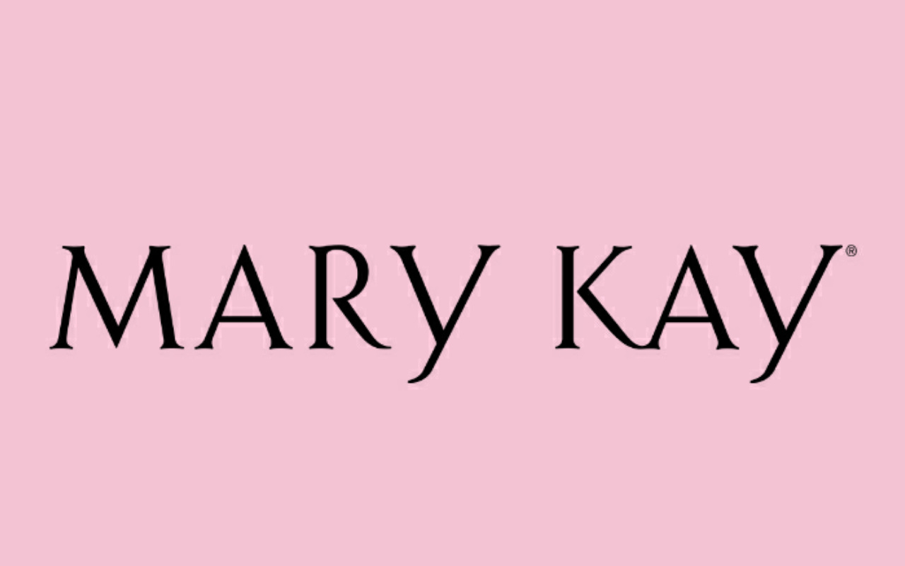 Mary Kay Make Up Pink Background Typography Simple Background Brand 1280x800