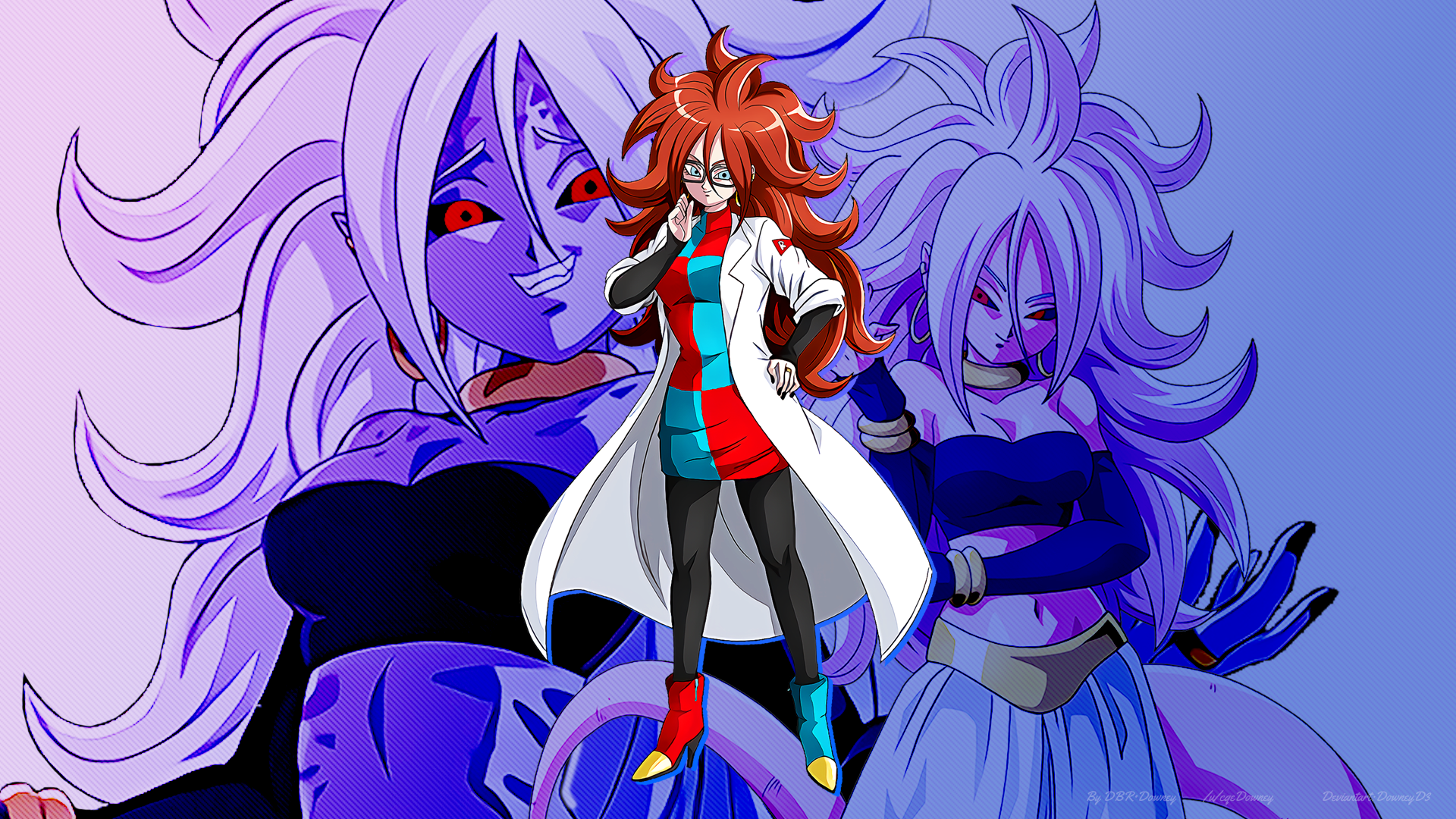 Dragon Ball Dragon Ball FighterZ Dragon Ball Z Dokkan Battle Android 21 Red Ribbon Army Androids DRA 1920x1080