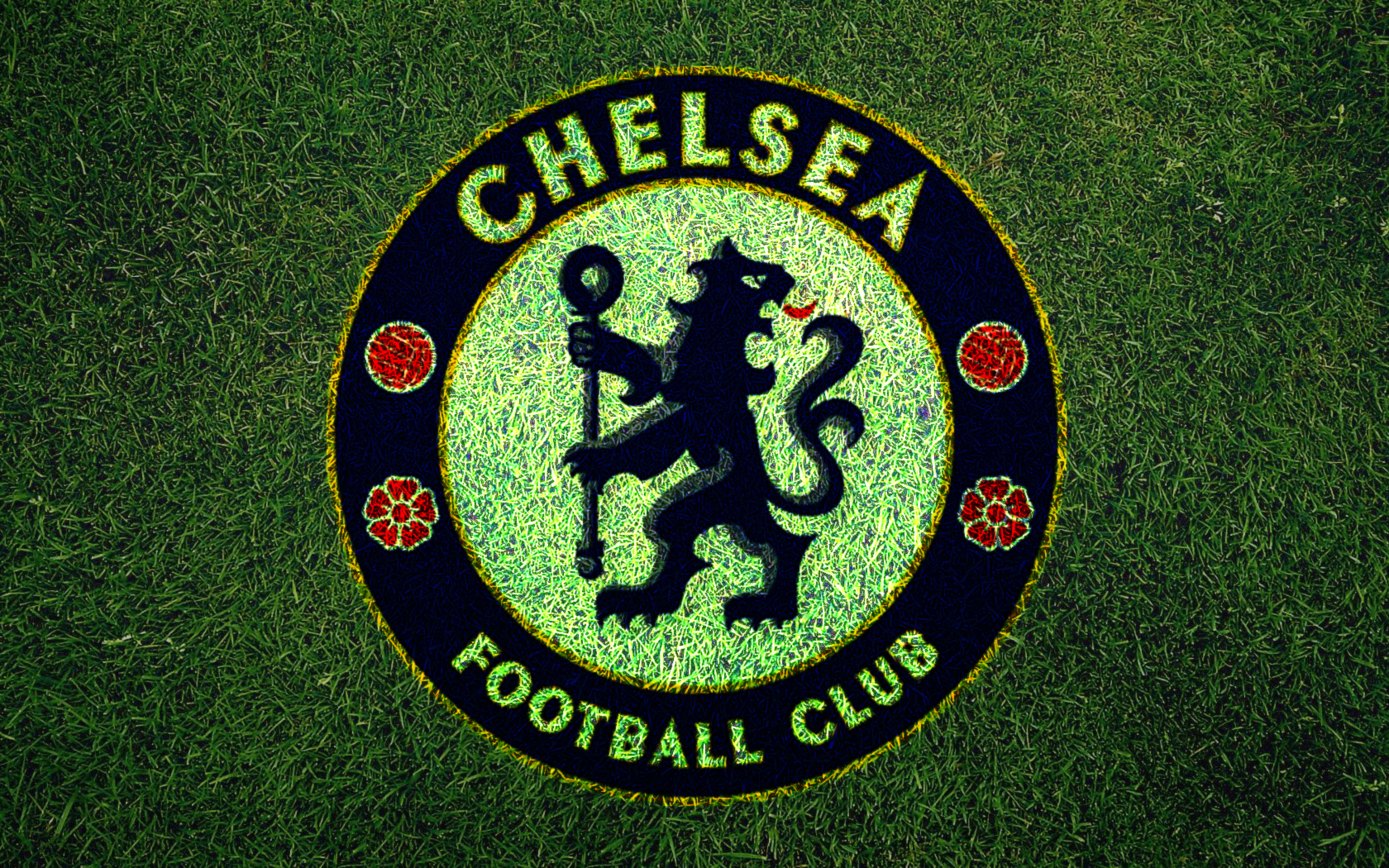 Chelsea F C Emblem Logo Soccer 3840x2400