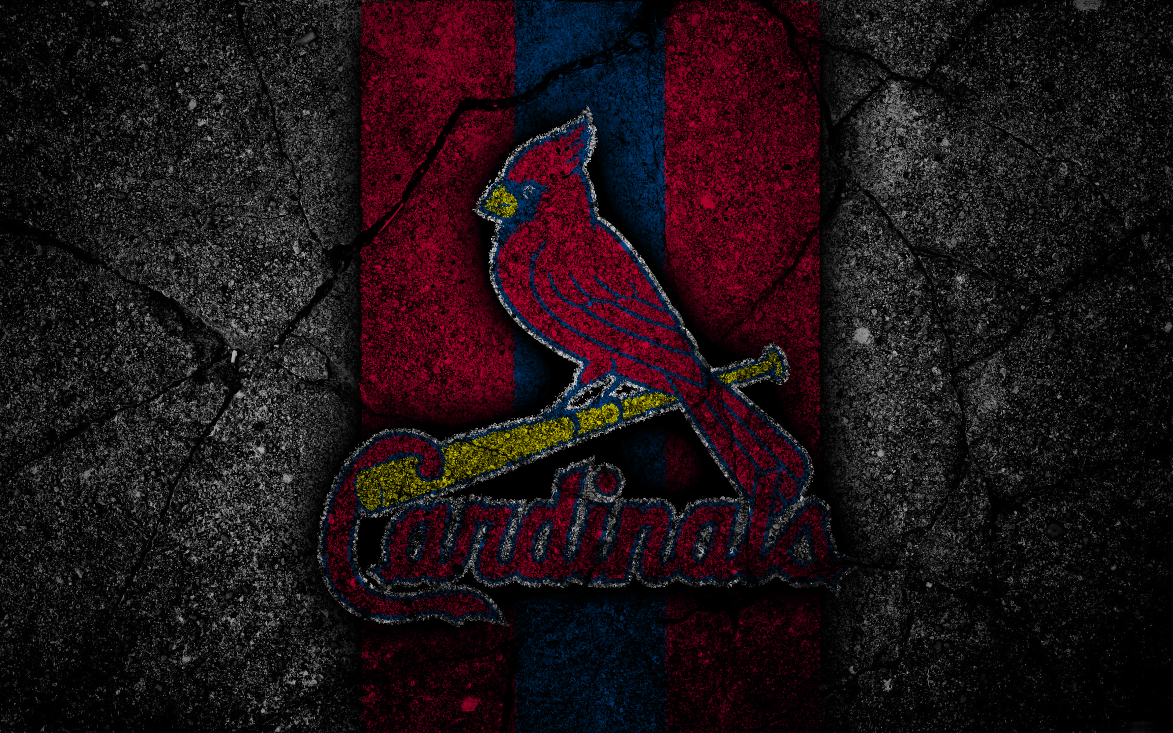 Baseball Logo Mlb St Louis Cardinals 3840x2400